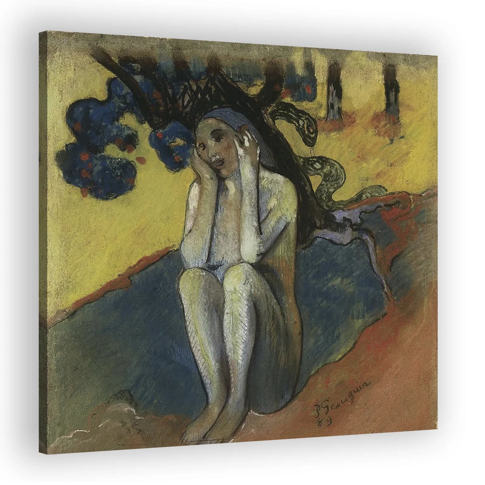 Breton Eve (I) by Paul Gauguin - view 2 thumbnail
