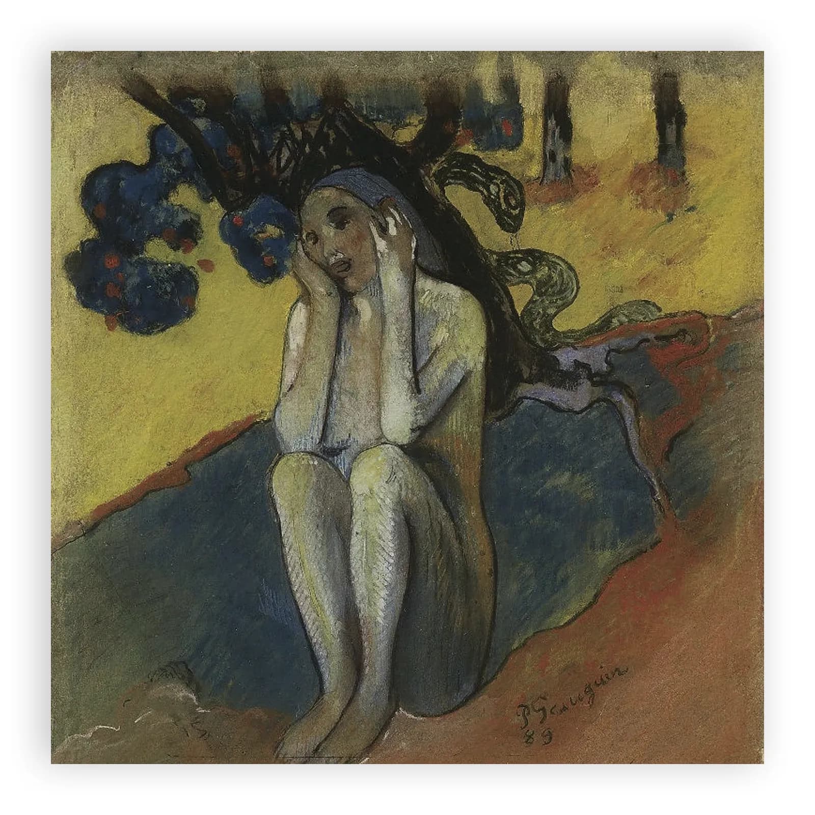 Breton Eve (I) by Paul Gauguin - view 6 thumbnail
