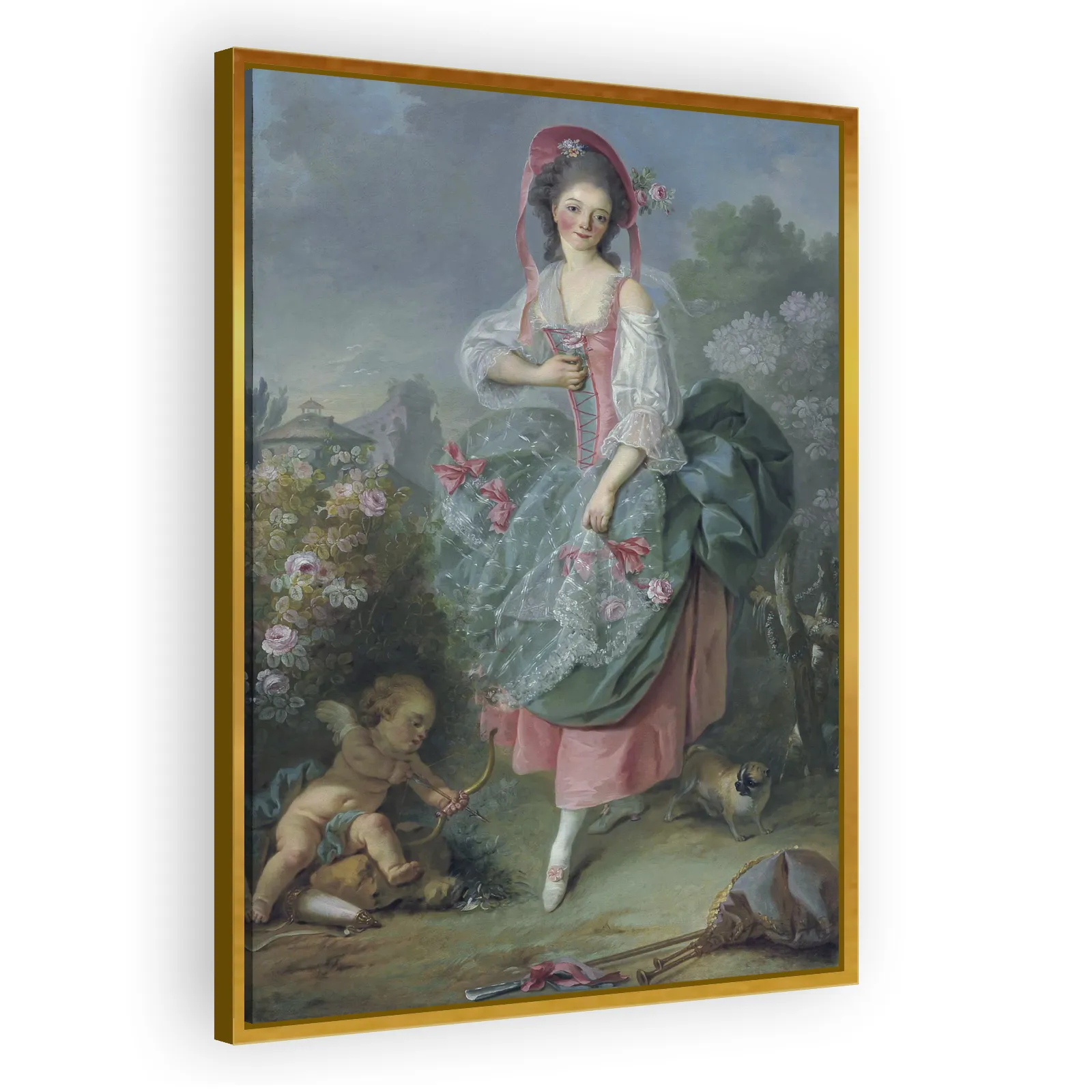 Mademoiselle Guimard as Terpsichore by Jacques Louis David - view 3 thumbnail
