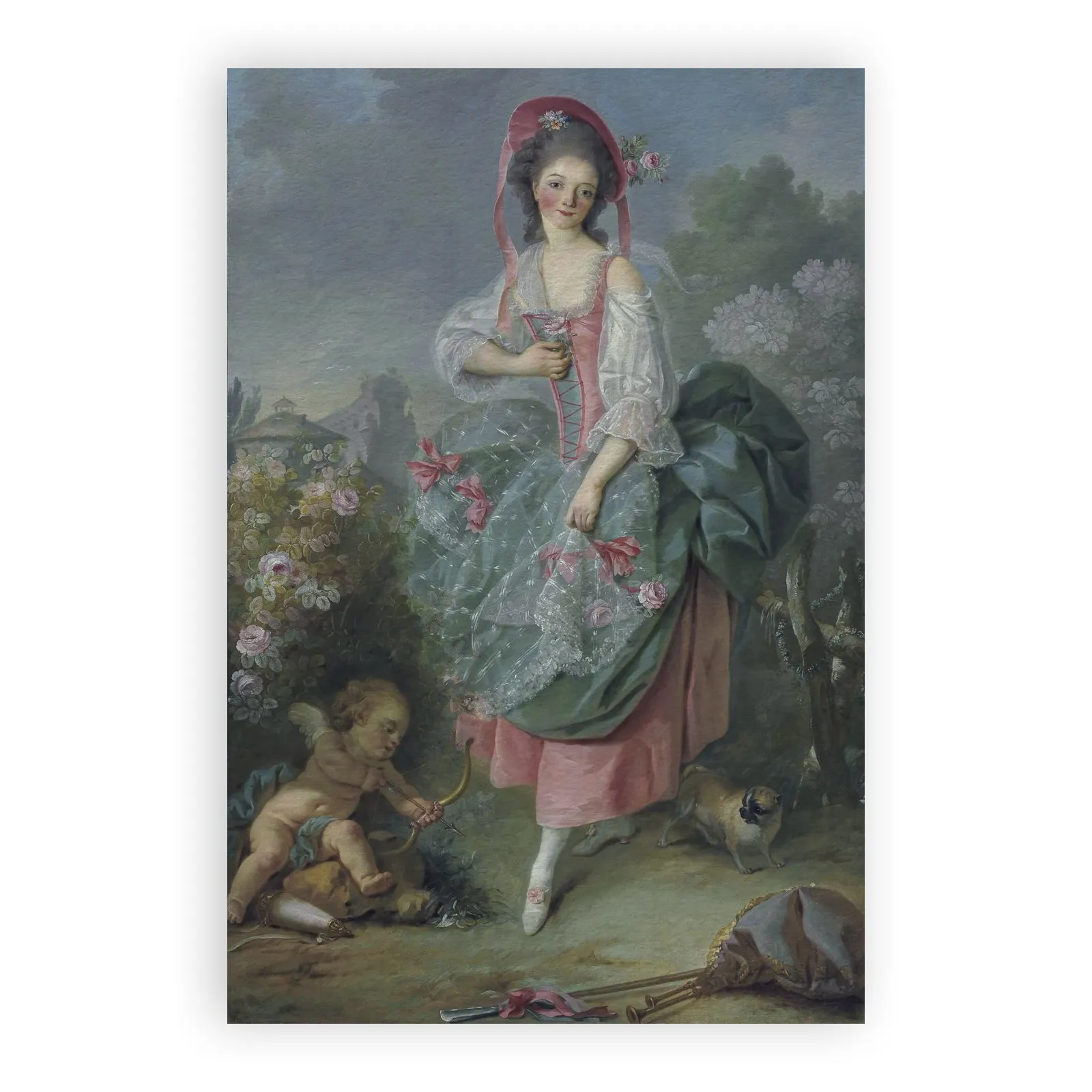 Mademoiselle Guimard as Terpsichore by Jacques Louis David - view 6 thumbnail