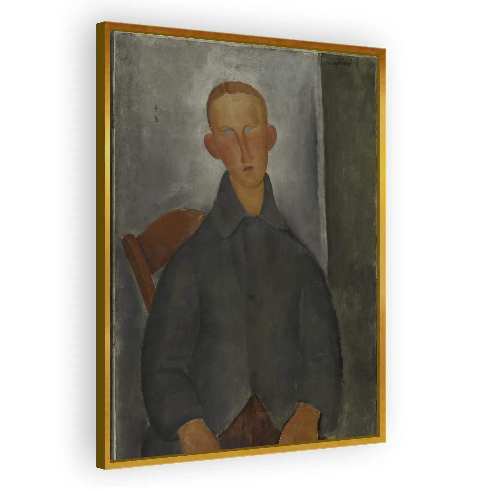 Petit garçon roux by Amedeo Modigliani - view 3 thumbnail