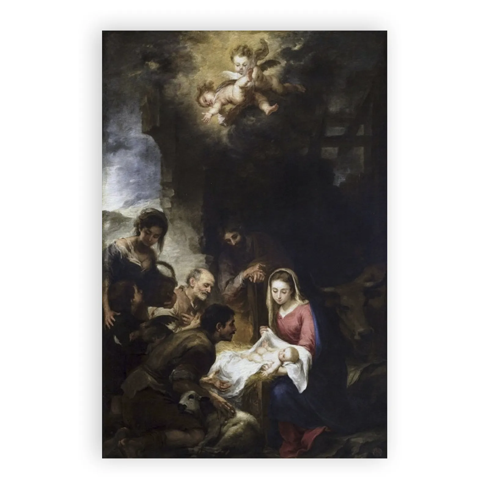 Adoration of the Shepherds by Bartolome Esteban Murillo - view 6 thumbnail