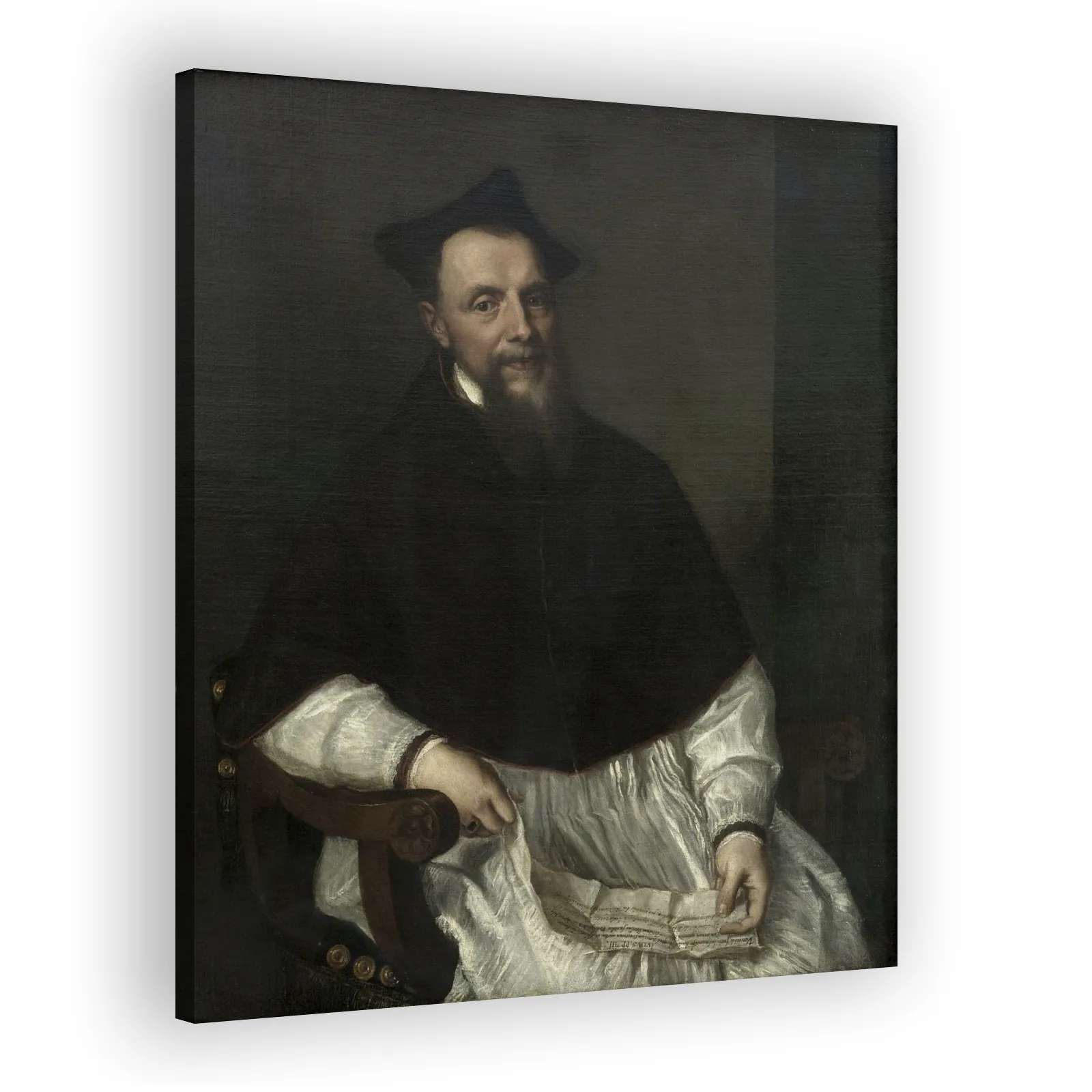 Portrait of Bishop Ludovico Beccadelli by Titian - view 2 thumbnail