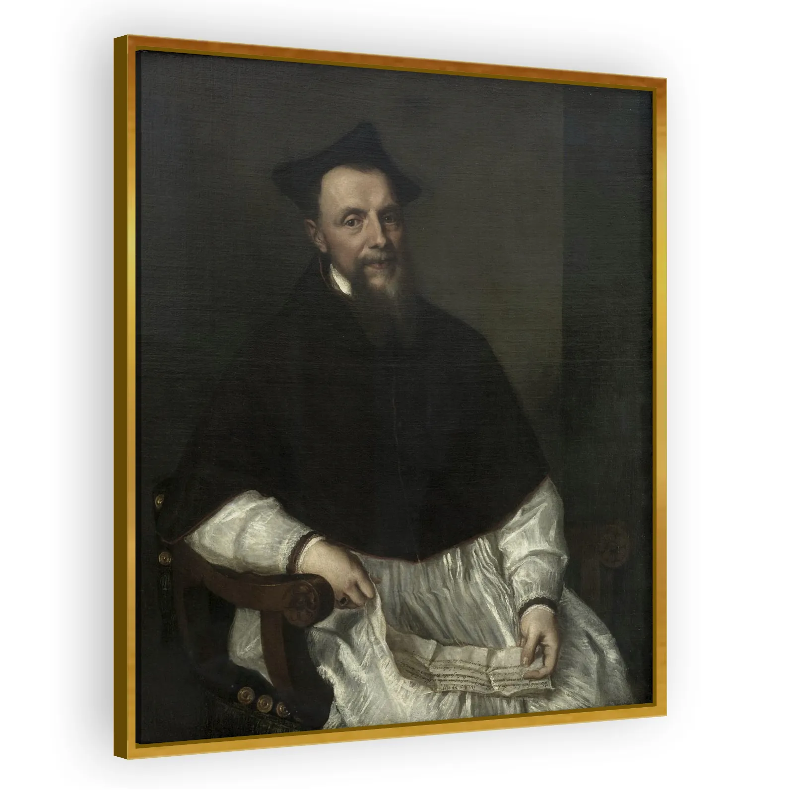 Portrait of Bishop Ludovico Beccadelli by Titian - view 3 thumbnail