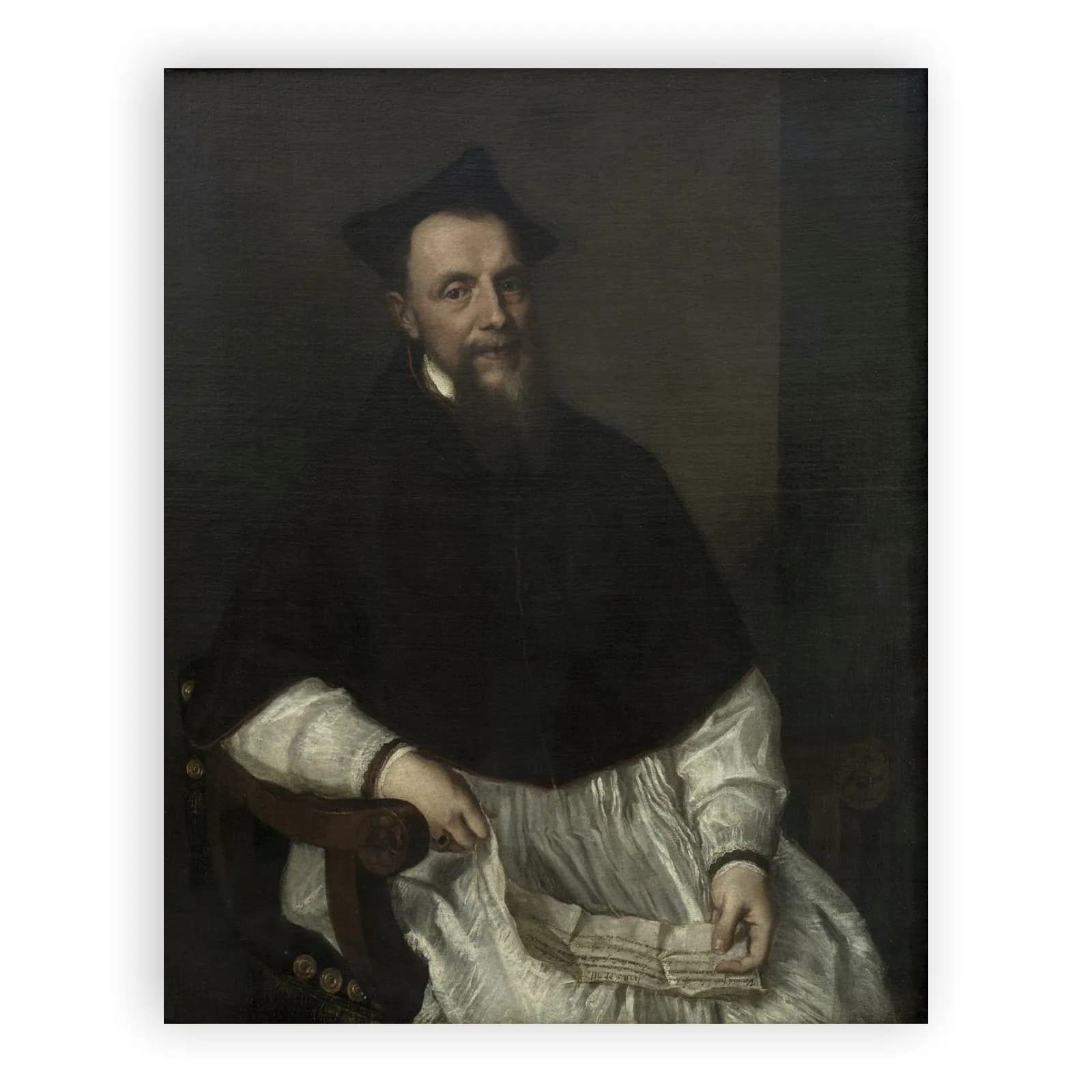Portrait of Bishop Ludovico Beccadelli by Titian - view 6 thumbnail