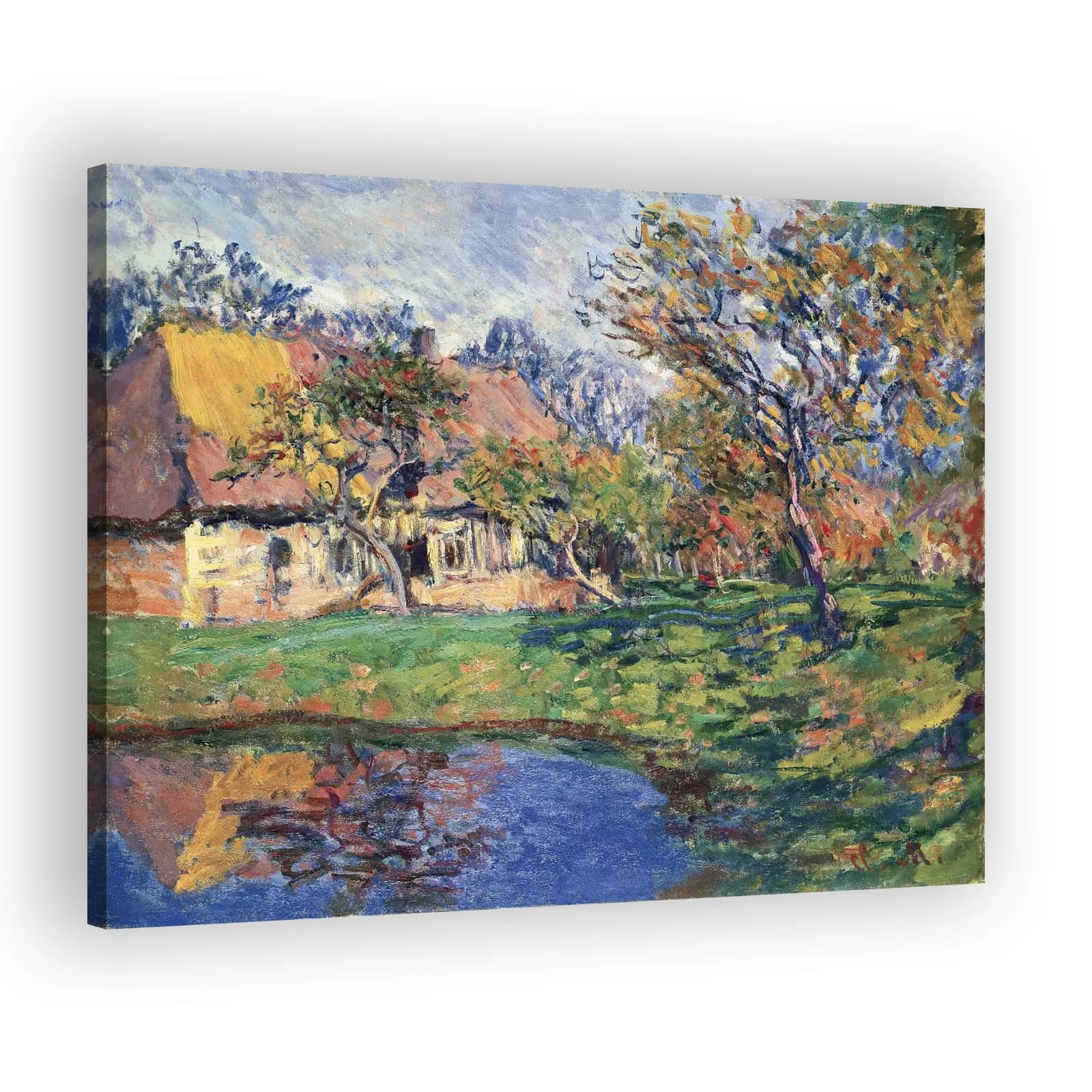 Chaumière normande by Claude Monet - view 2 thumbnail