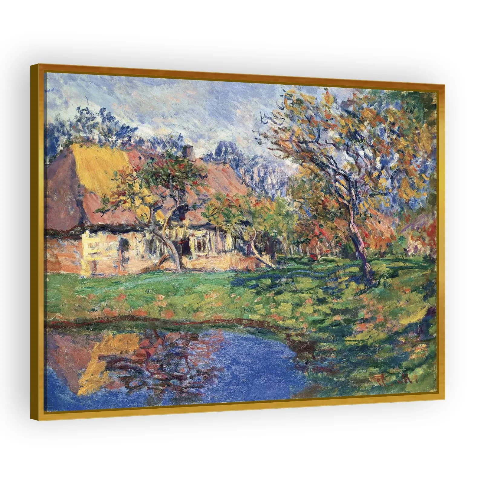 Chaumière normande by Claude Monet - view 3 thumbnail