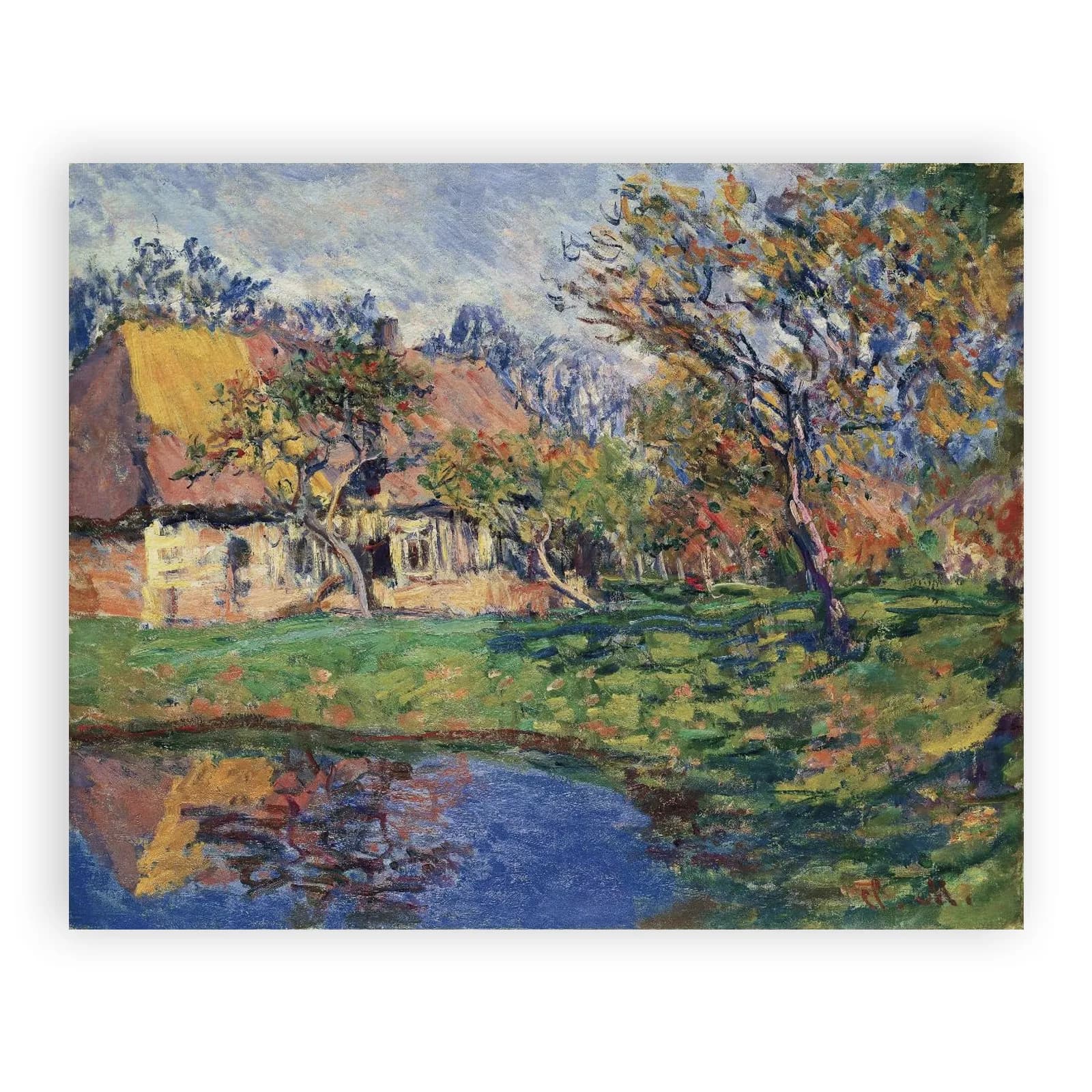 Chaumière normande by Claude Monet - view 6 thumbnail