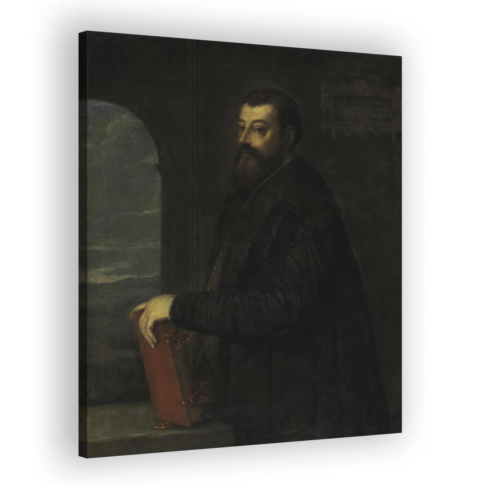 Portrait of Gabriele Giolito de' Ferrari by Titian - view 2 thumbnail