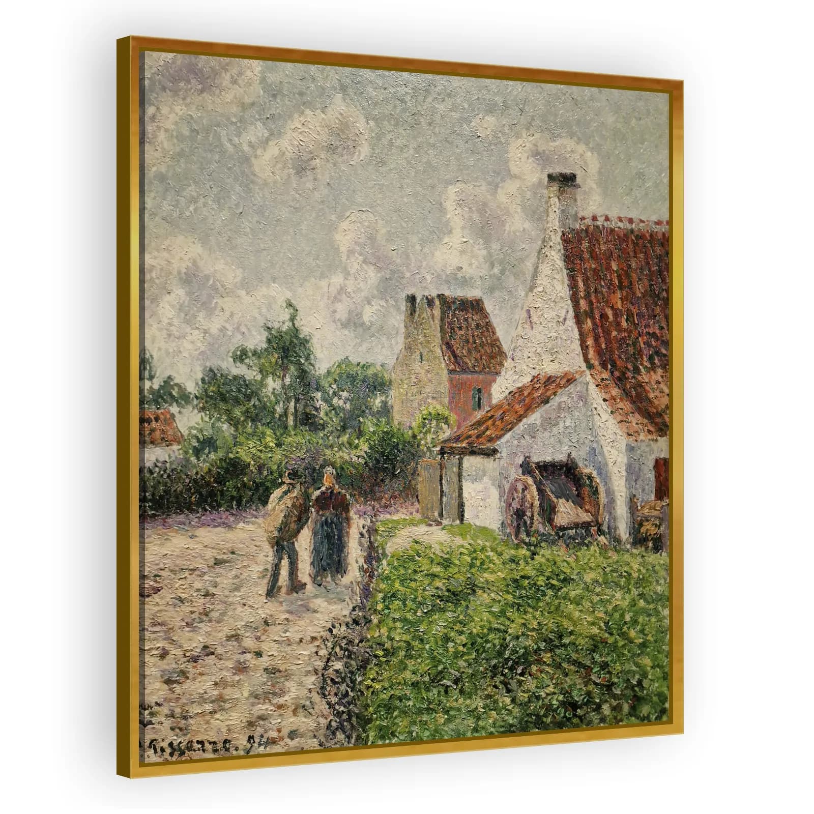 The Pink House, Knokke by Camille Pissarro - view 3 thumbnail