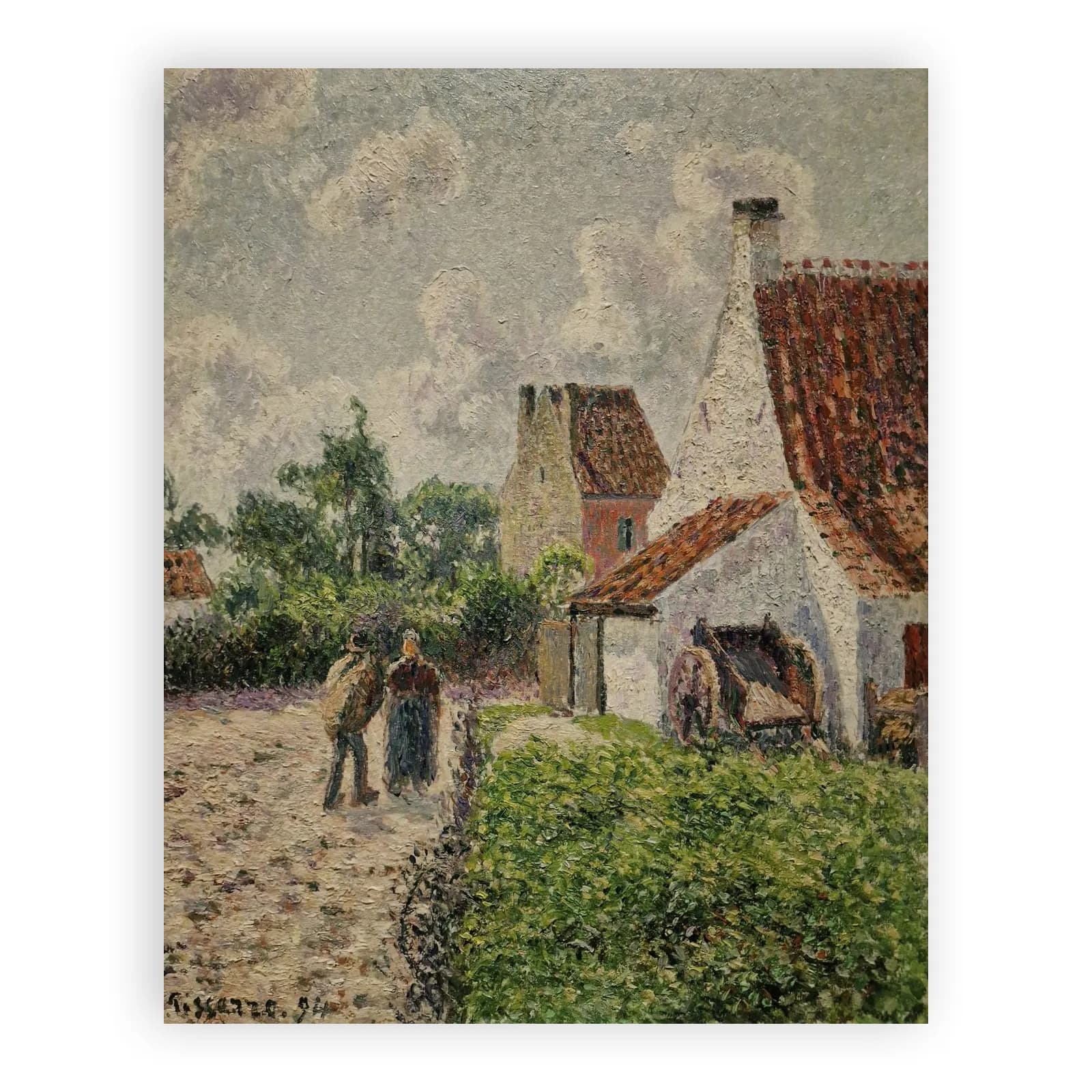 The Pink House, Knokke by Camille Pissarro - view 6 thumbnail