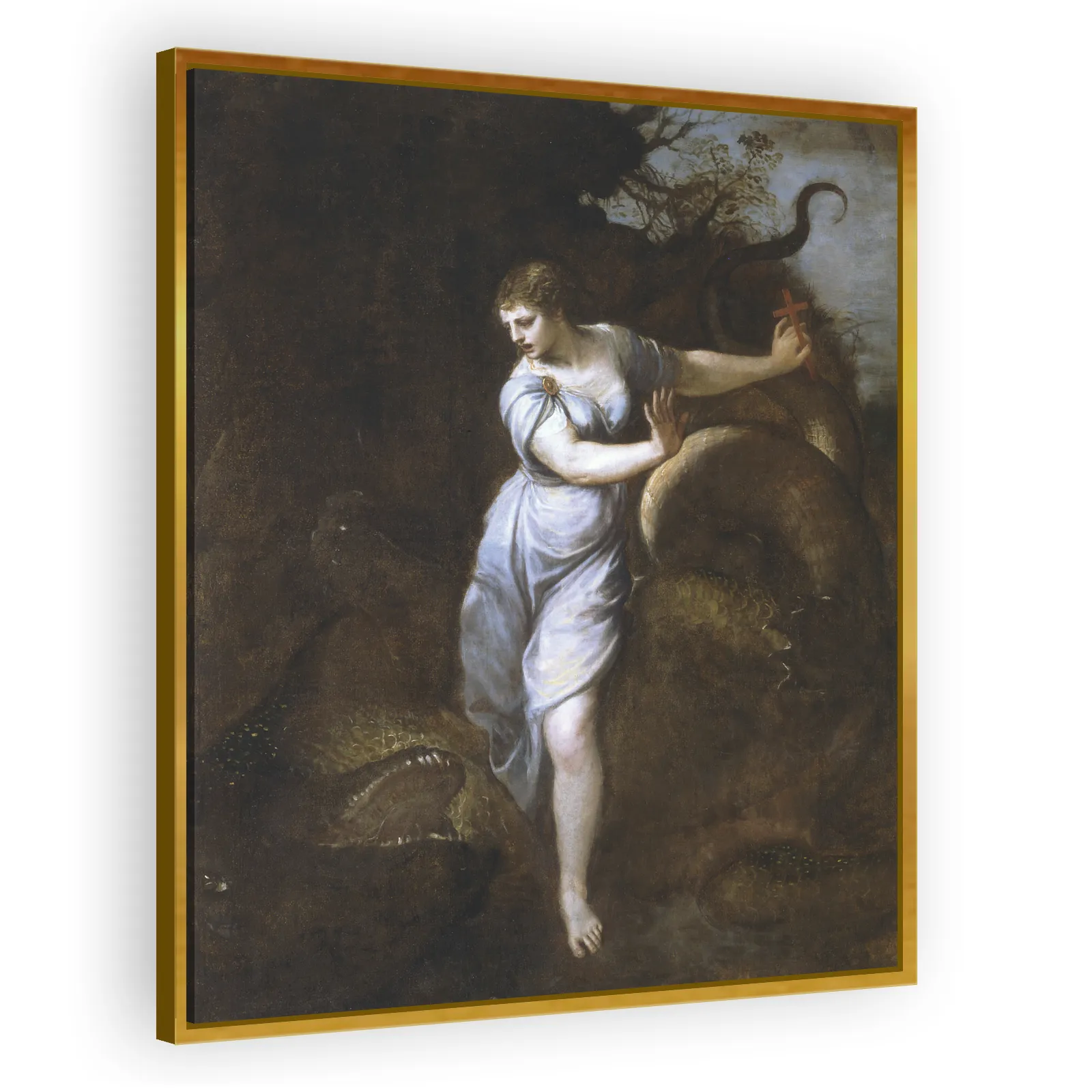 Saint Margaret and the Dragon by Titian - view 3 thumbnail