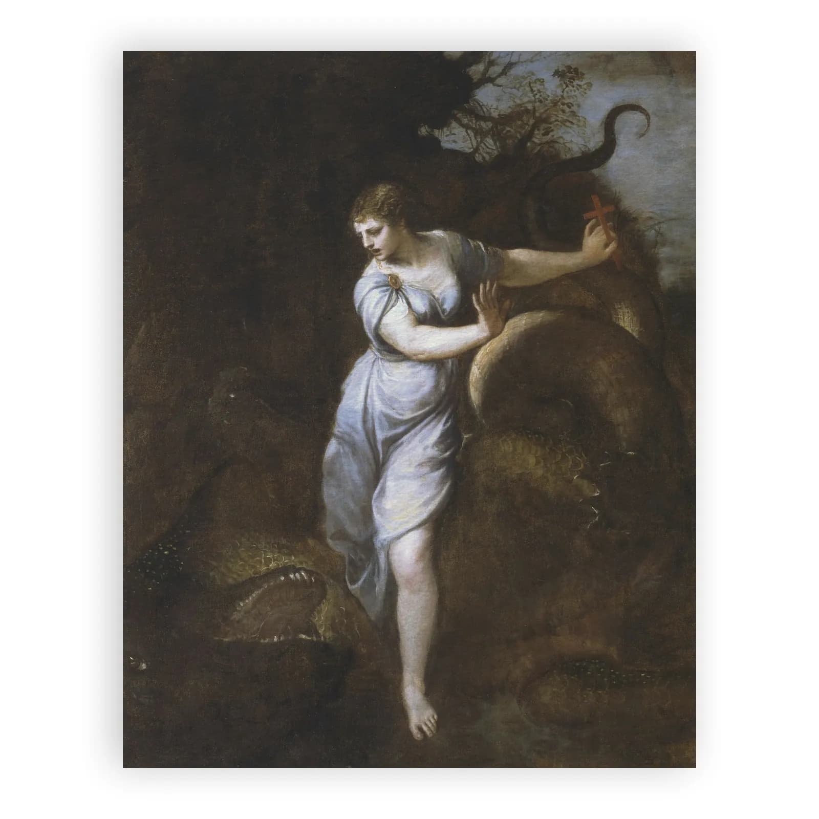 Saint Margaret and the Dragon by Titian - view 6 thumbnail