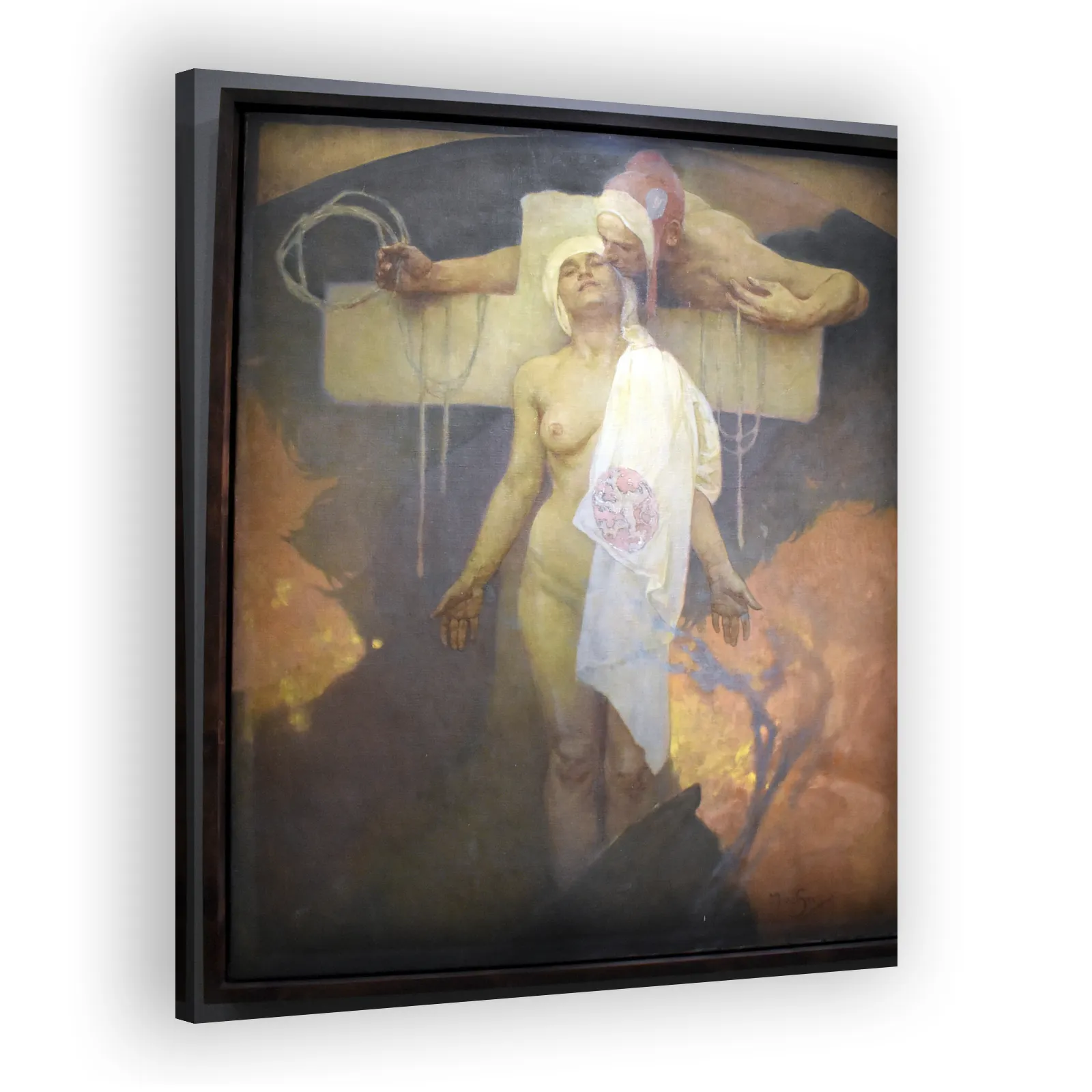 France Embraces Bohemia by Alphonse Mucha - view 2 thumbnail