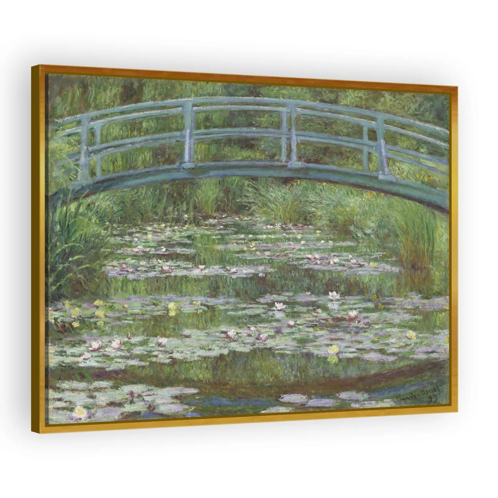Japanese Footbridge by Claude Monet - view 3 thumbnail