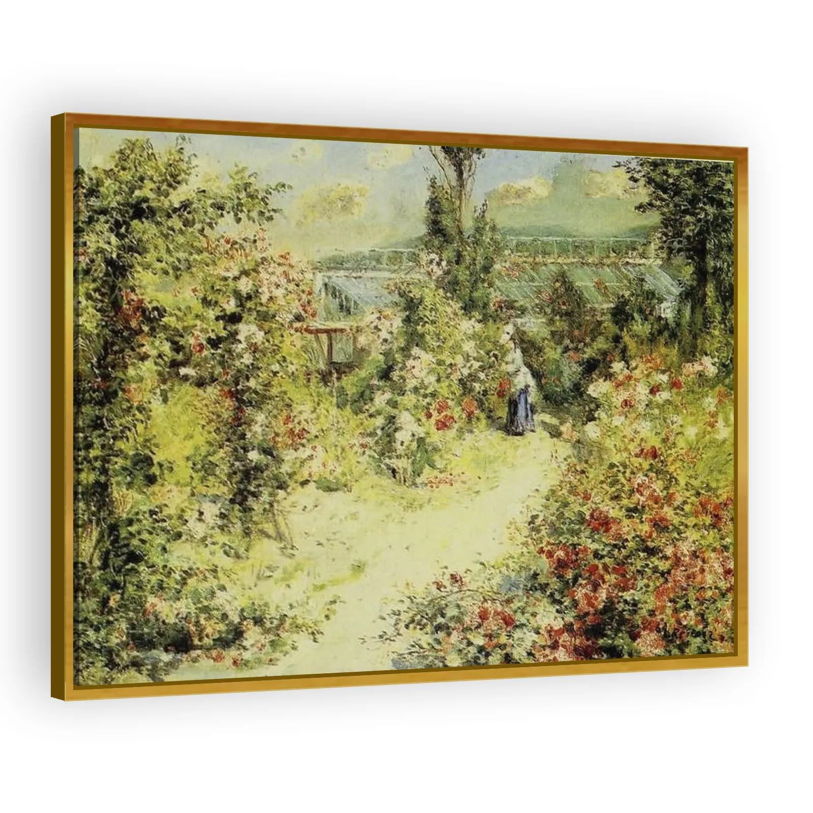 The Greenhouse by Pierre Auguste Renoir - view 3 thumbnail