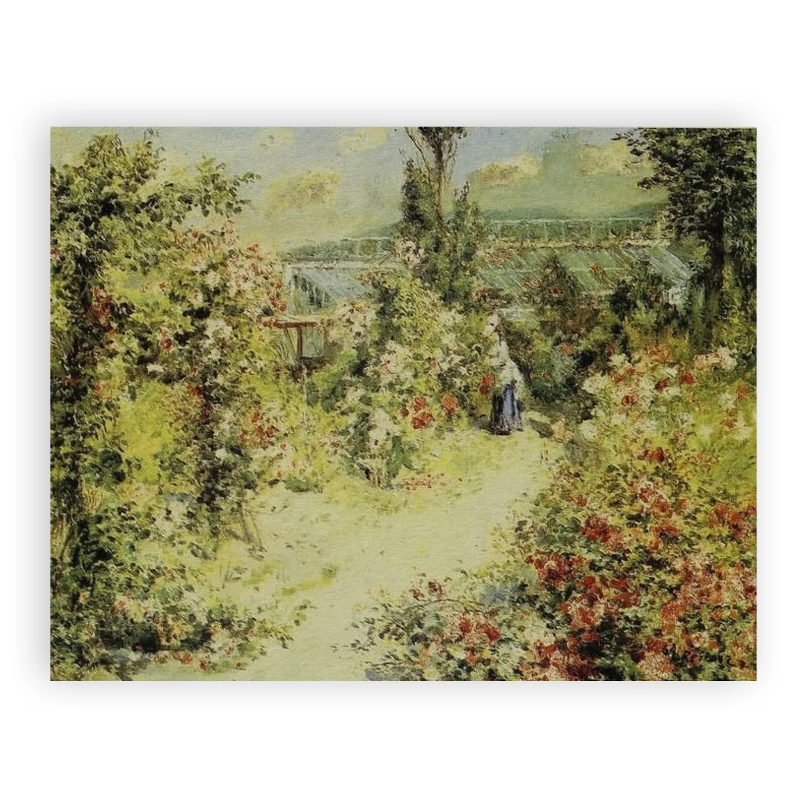 The Greenhouse by Pierre Auguste Renoir - view 6 thumbnail