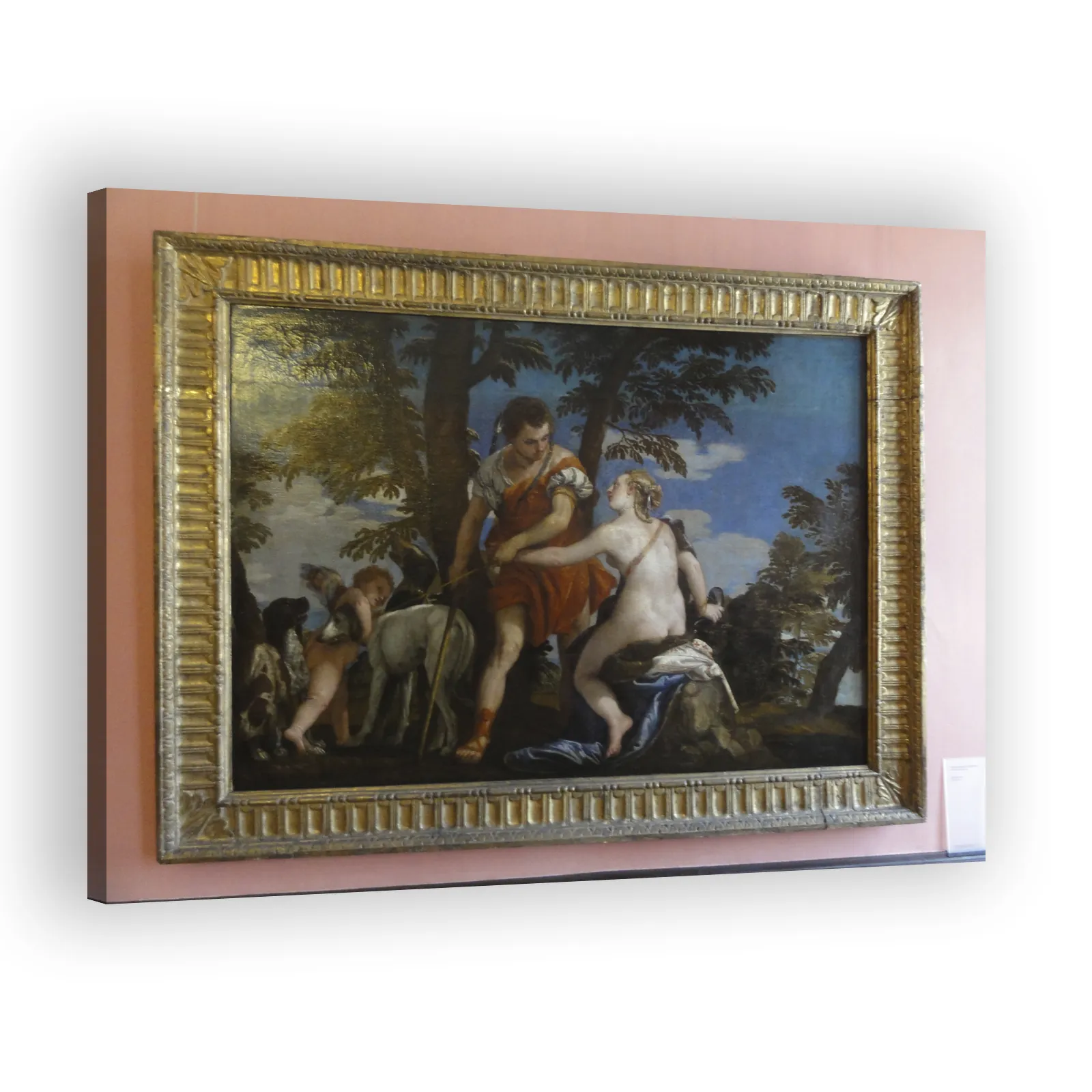 Adonis and Venus by Paolo Veronese - view 2 thumbnail
