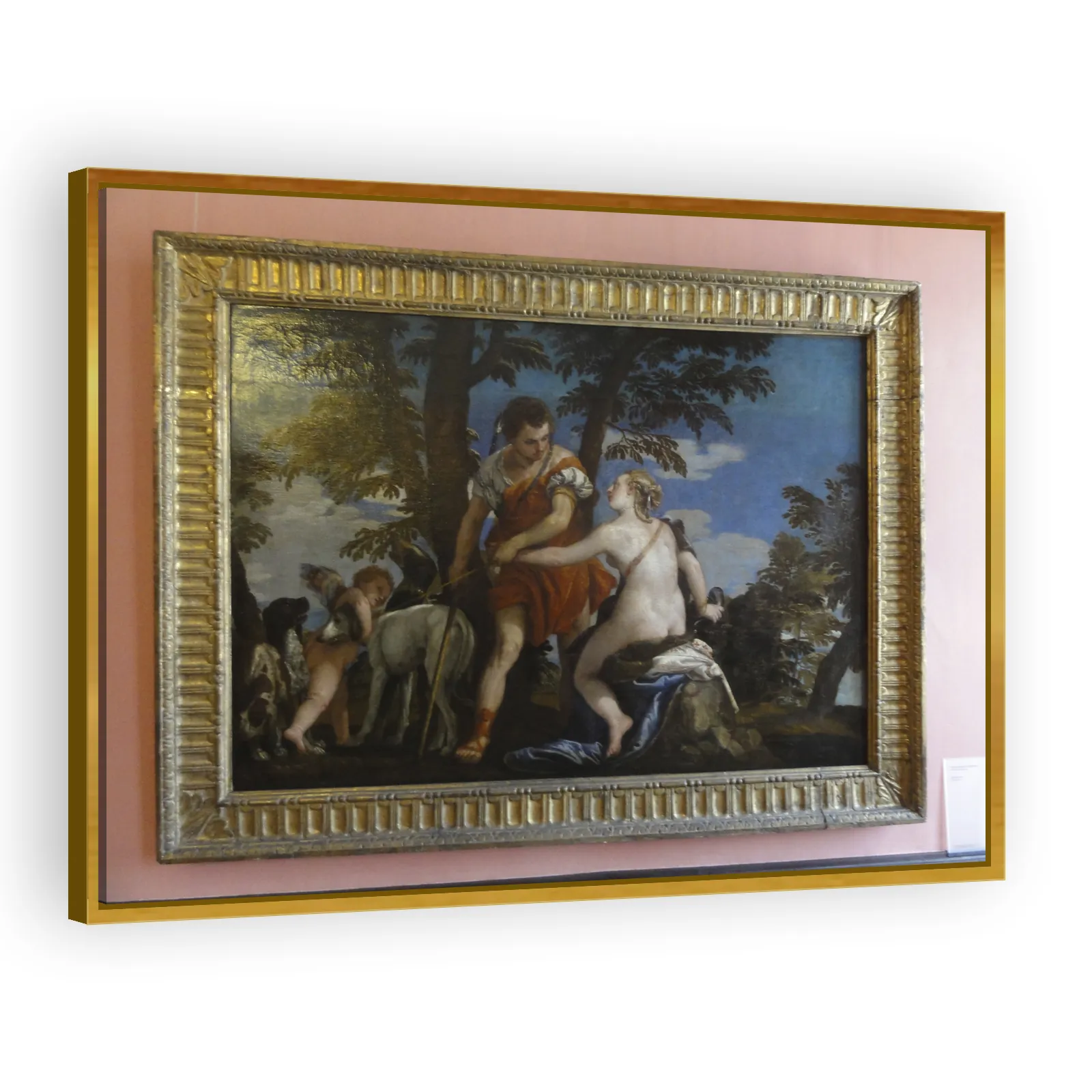 Adonis and Venus by Paolo Veronese - view 3 thumbnail