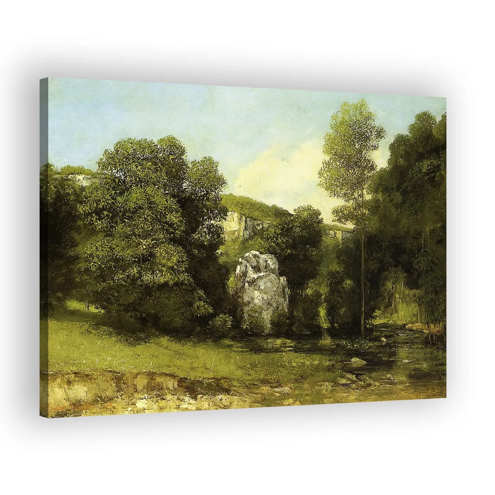 La Brême by Gustave Courbet - view 2 thumbnail