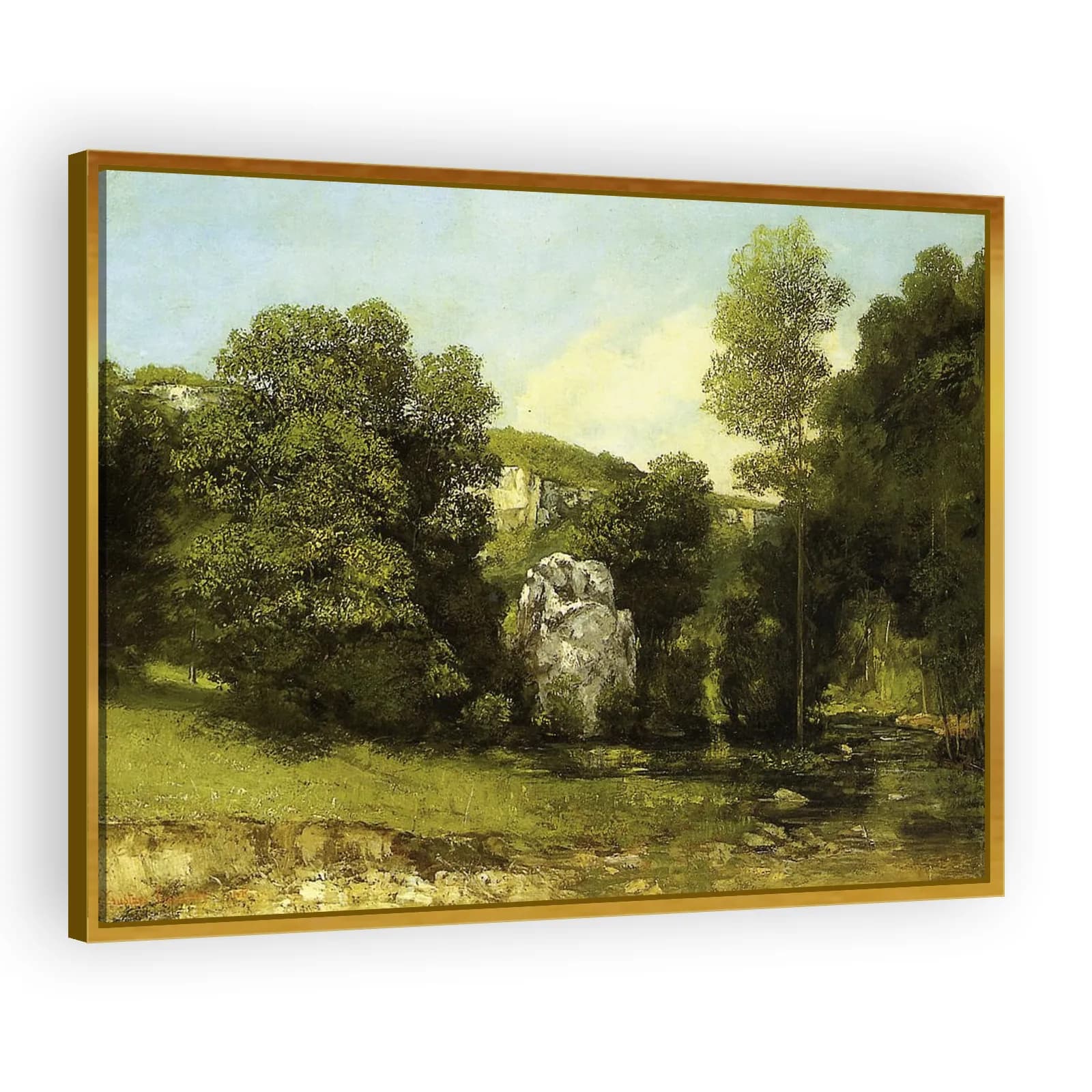 La Brême by Gustave Courbet - view 3 thumbnail