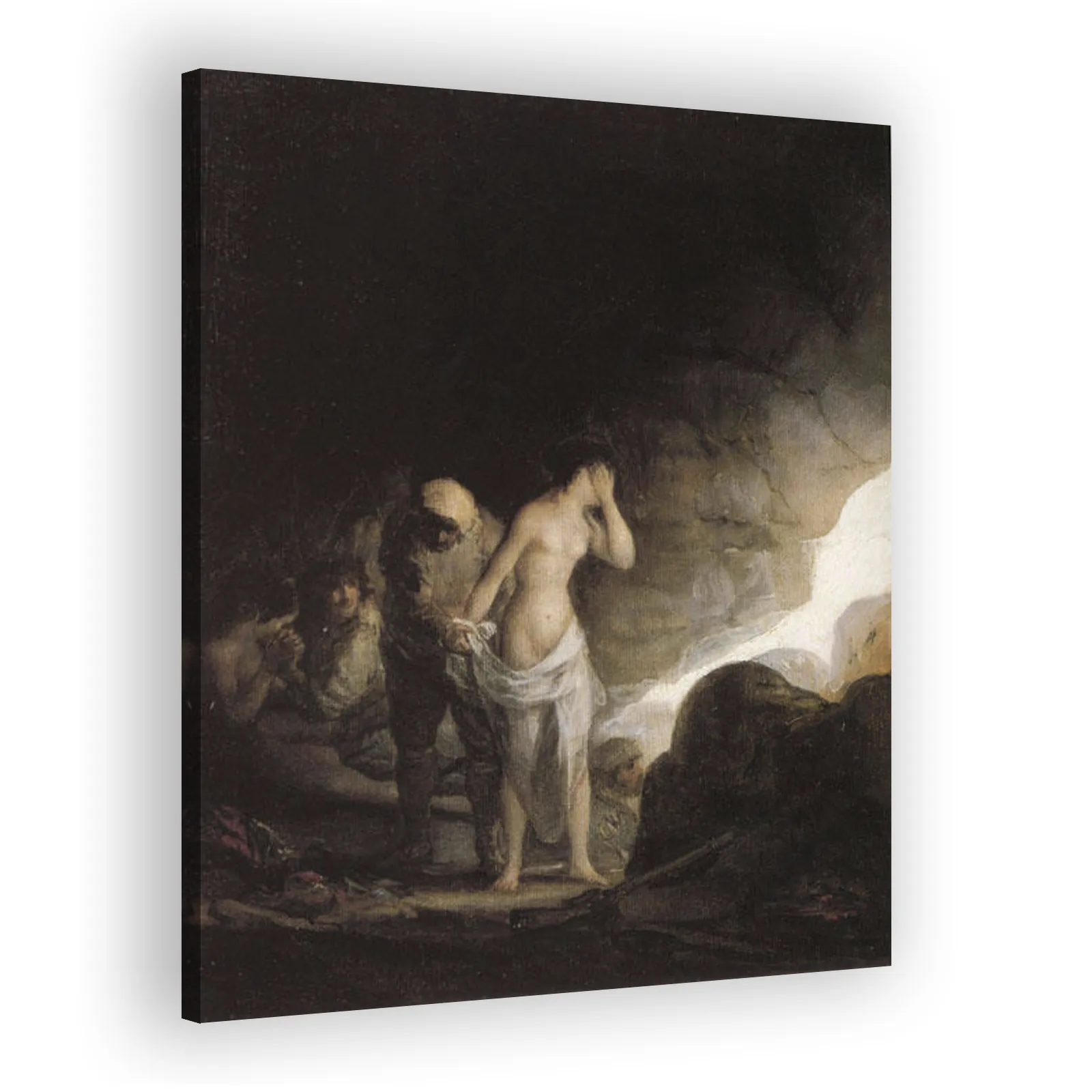 Bandido desnudando a una mujer by Francisco Goya - view 2 thumbnail