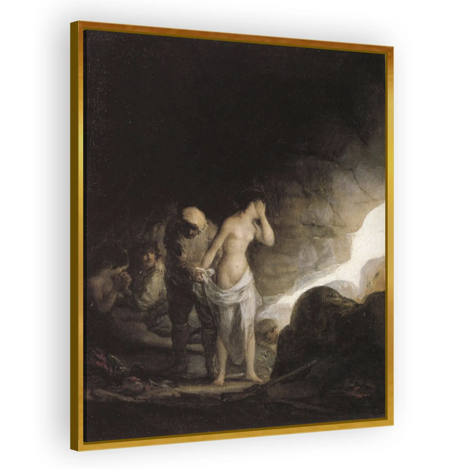 Bandido desnudando a una mujer by Francisco Goya - view 3 thumbnail