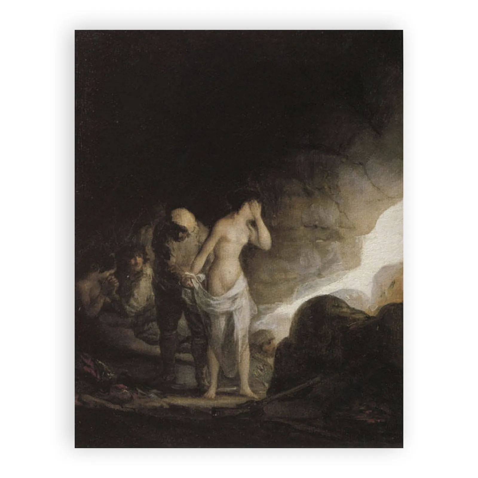 Bandido desnudando a una mujer by Francisco Goya - view 6 thumbnail