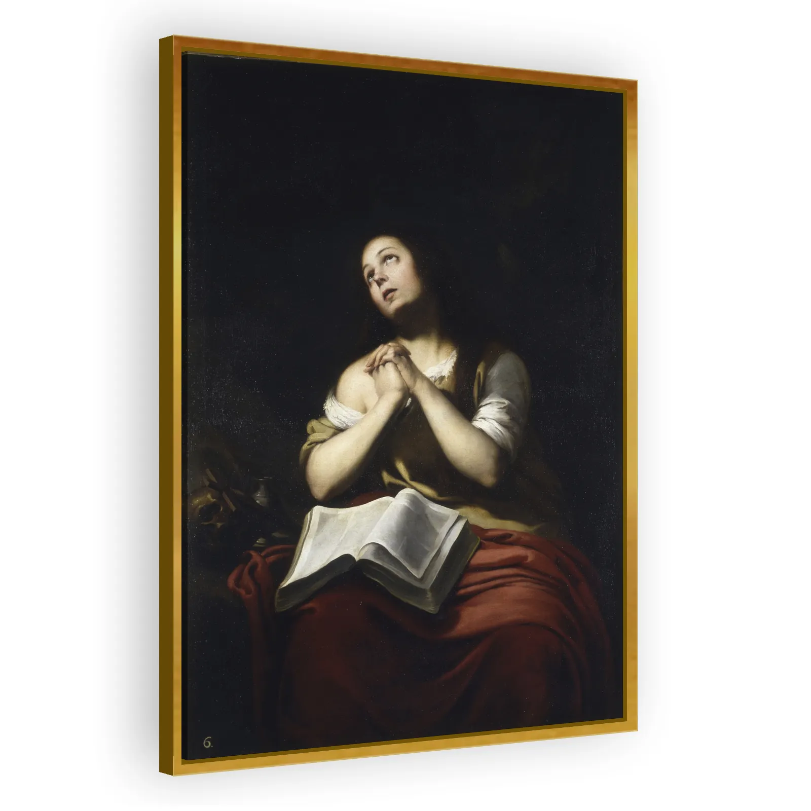 Mary Magdalene Penitent by Bartolome Esteban Murillo - view 3 thumbnail