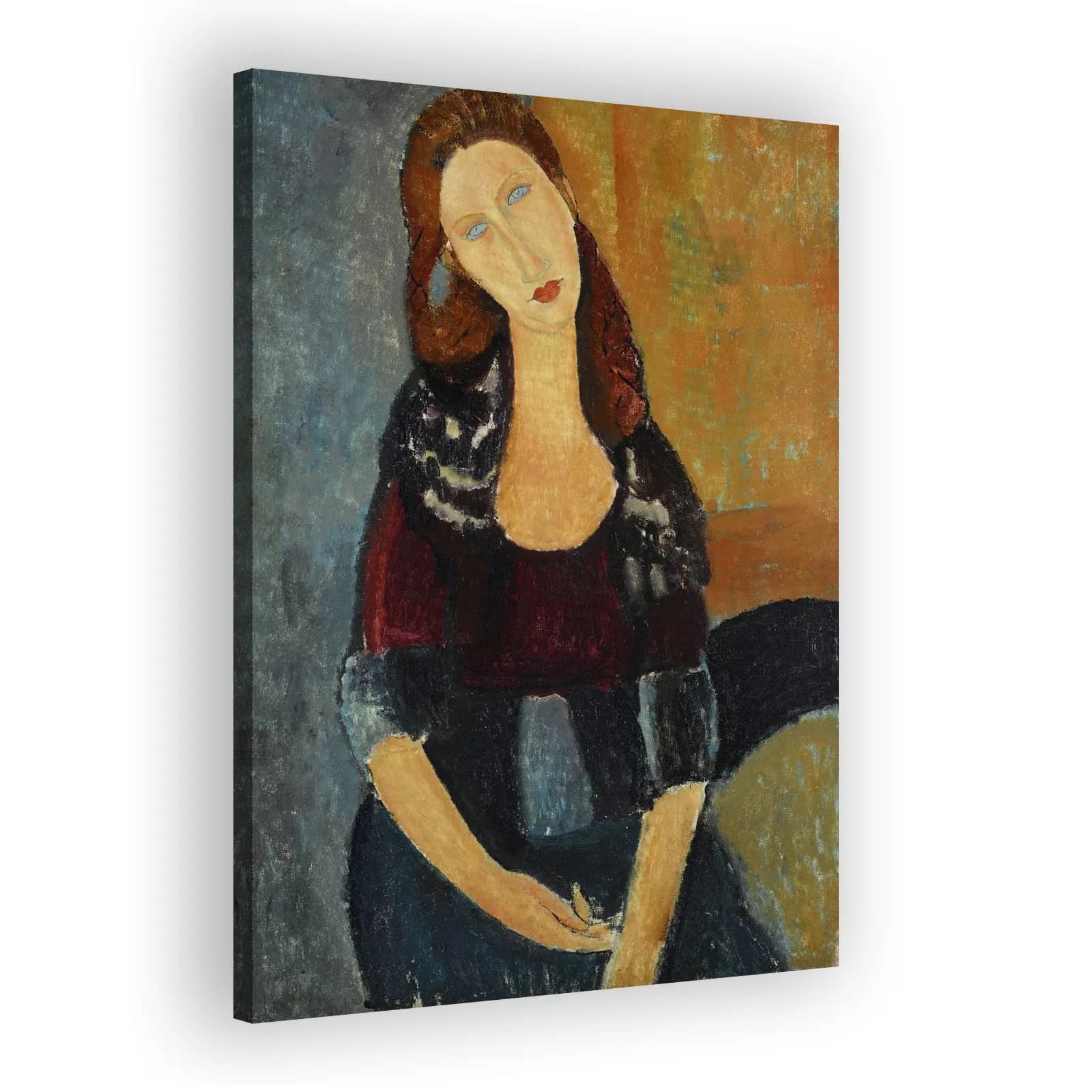 Jeanne Hébuterne assise by Amedeo Modigliani - view 2 thumbnail