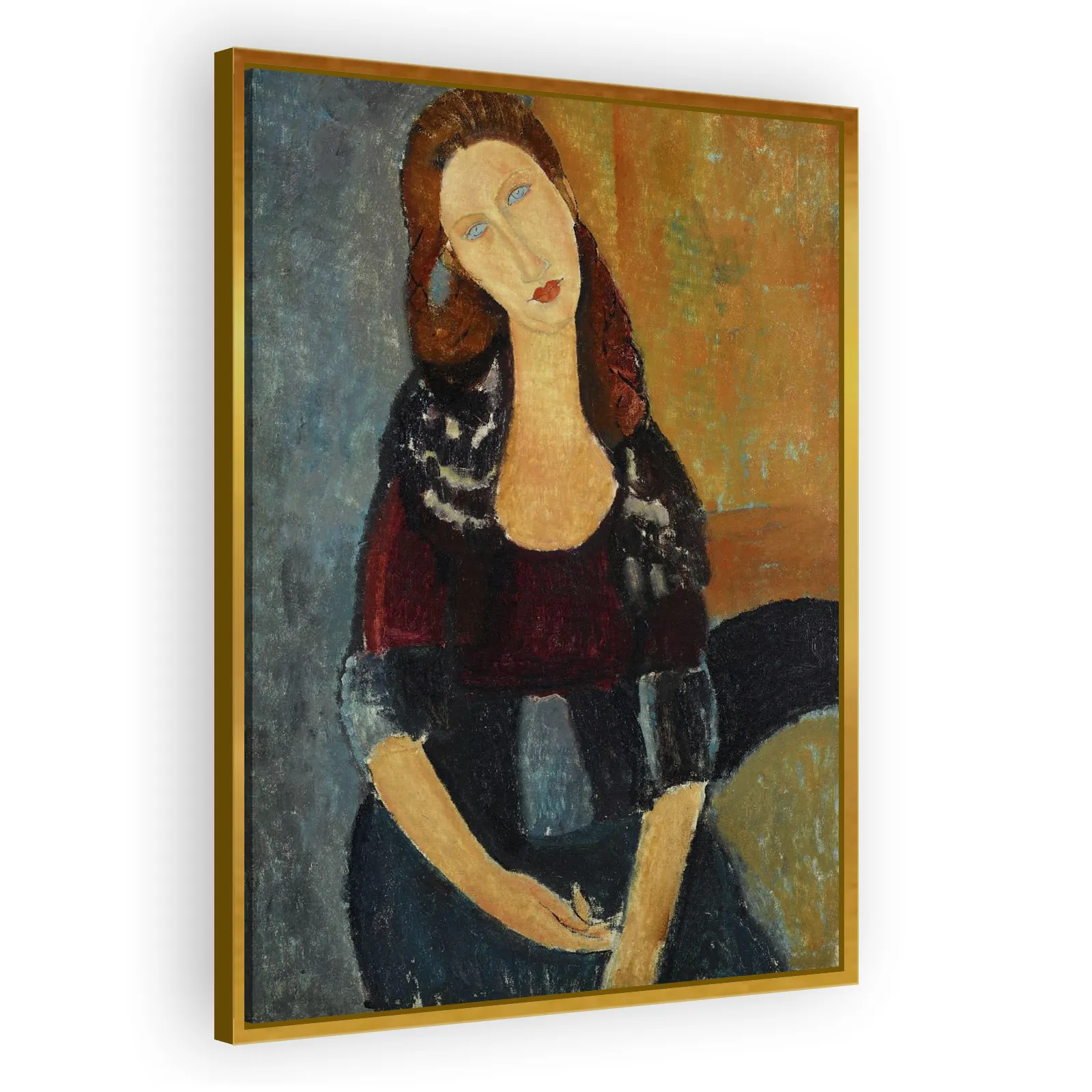 Jeanne Hébuterne assise by Amedeo Modigliani - view 3 thumbnail