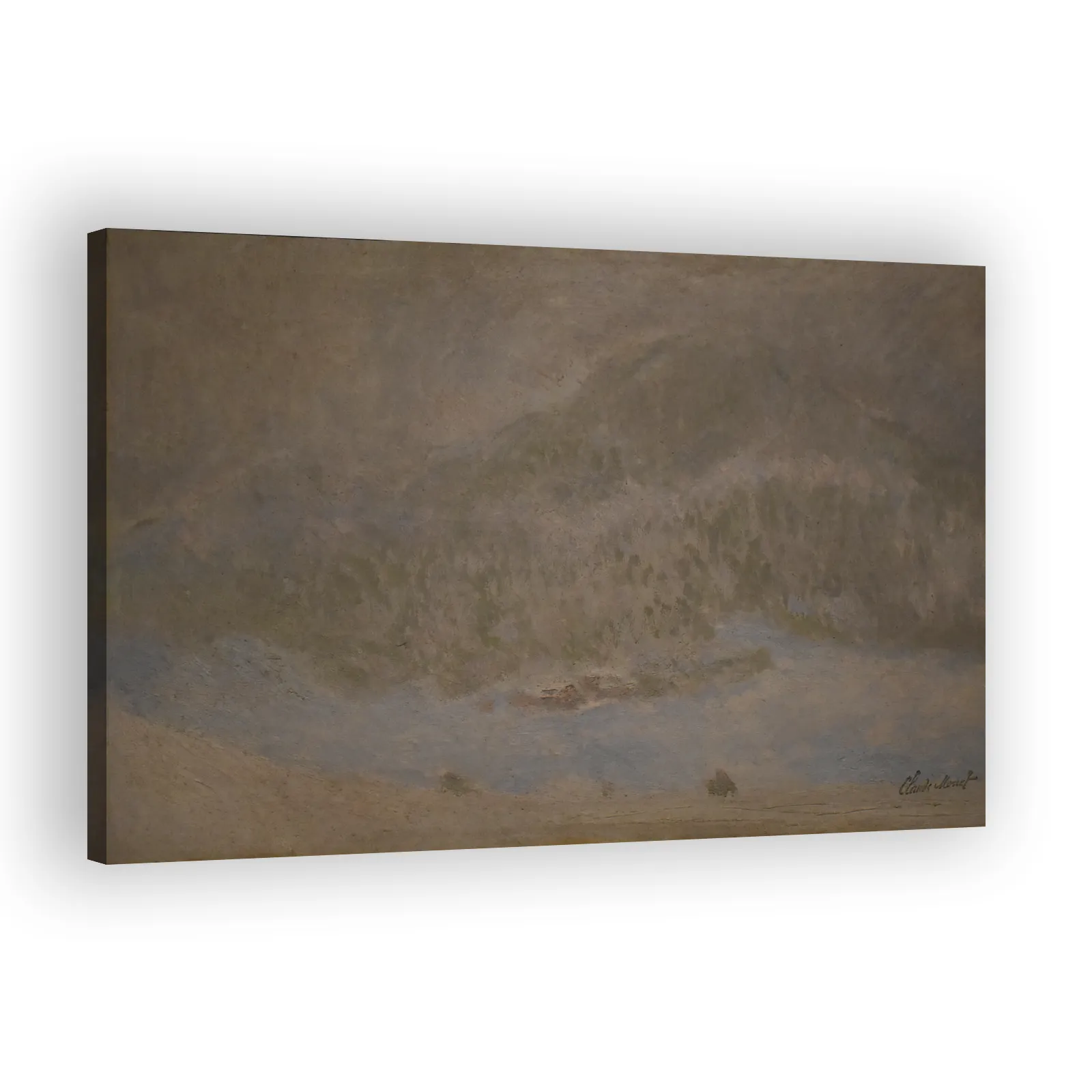 Le Mont Kolsaas, Norvège (Tempête de neige) by Claude Monet - view 2 thumbnail