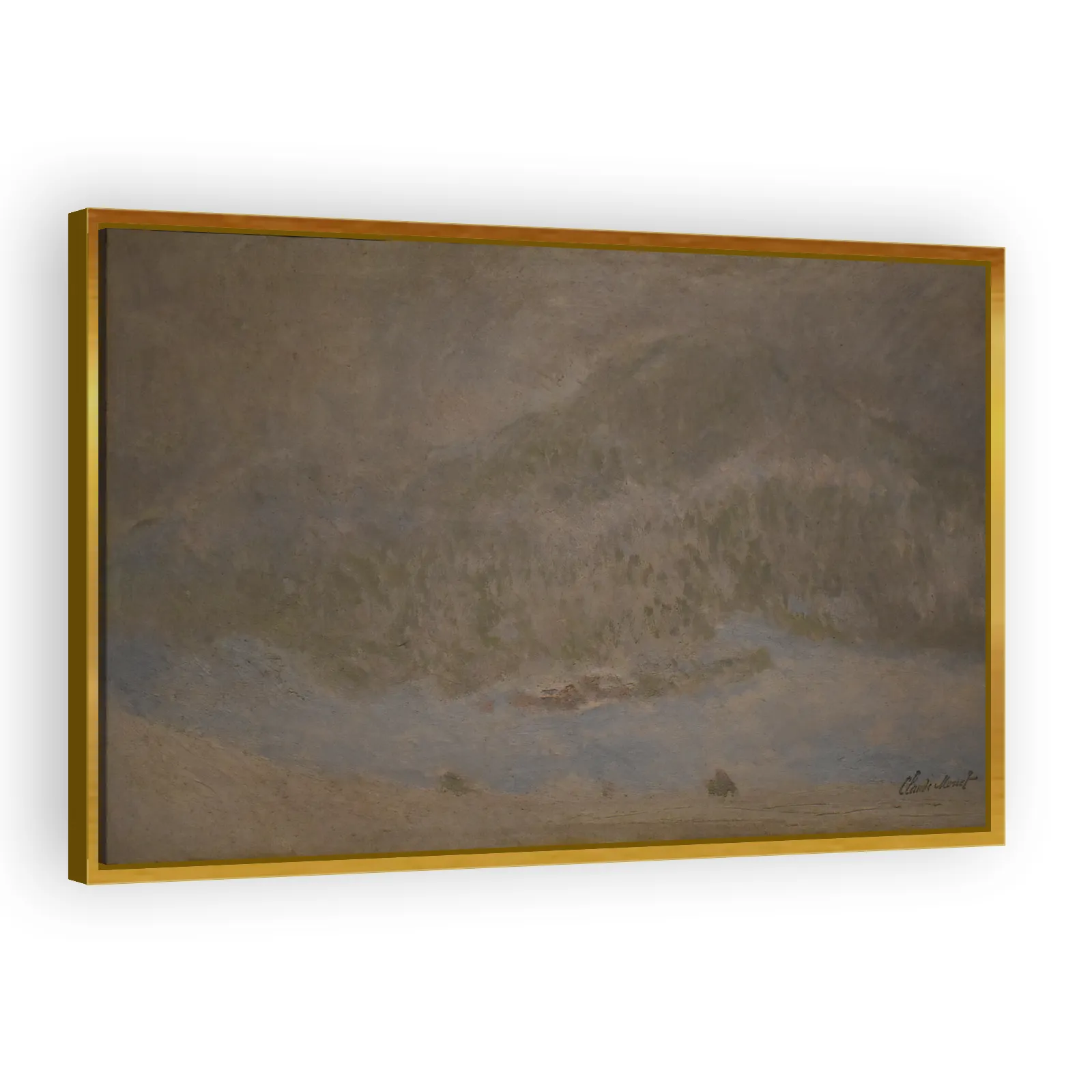 Le Mont Kolsaas, Norvège (Tempête de neige) by Claude Monet - view 3 thumbnail
