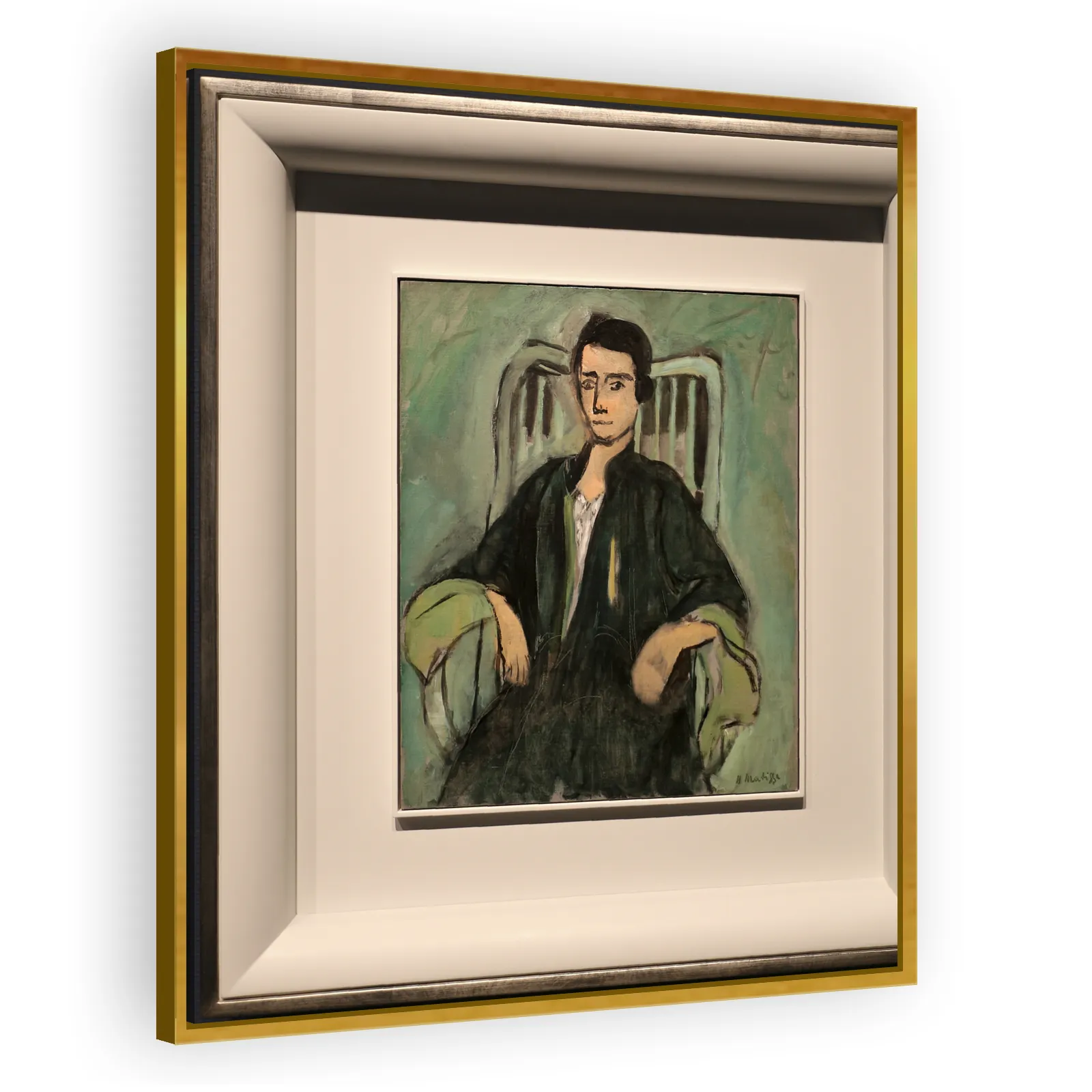 Renée, Harmonie verte by Henri Matisse - view 3 thumbnail