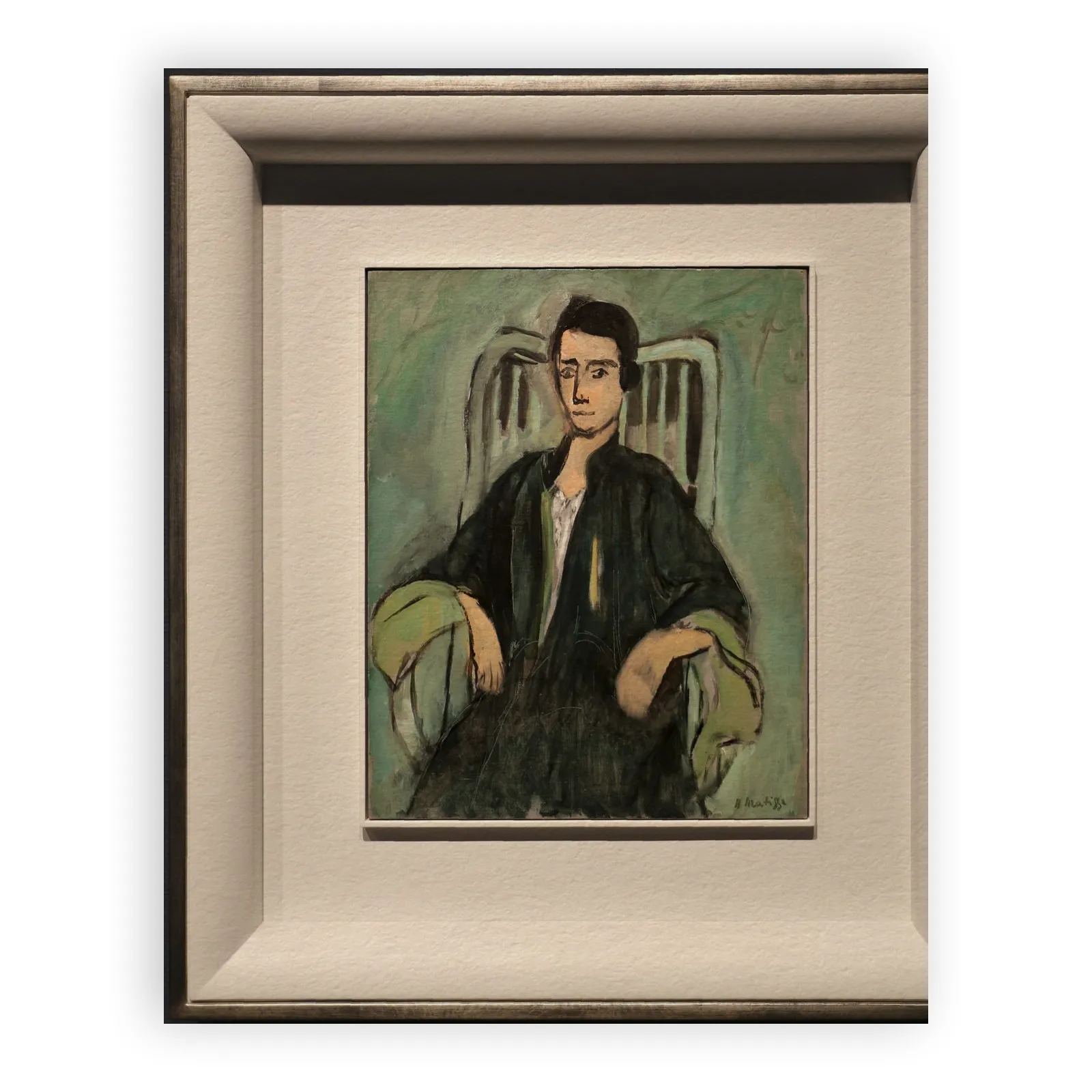 Renée, Harmonie verte by Henri Matisse - view 6 thumbnail