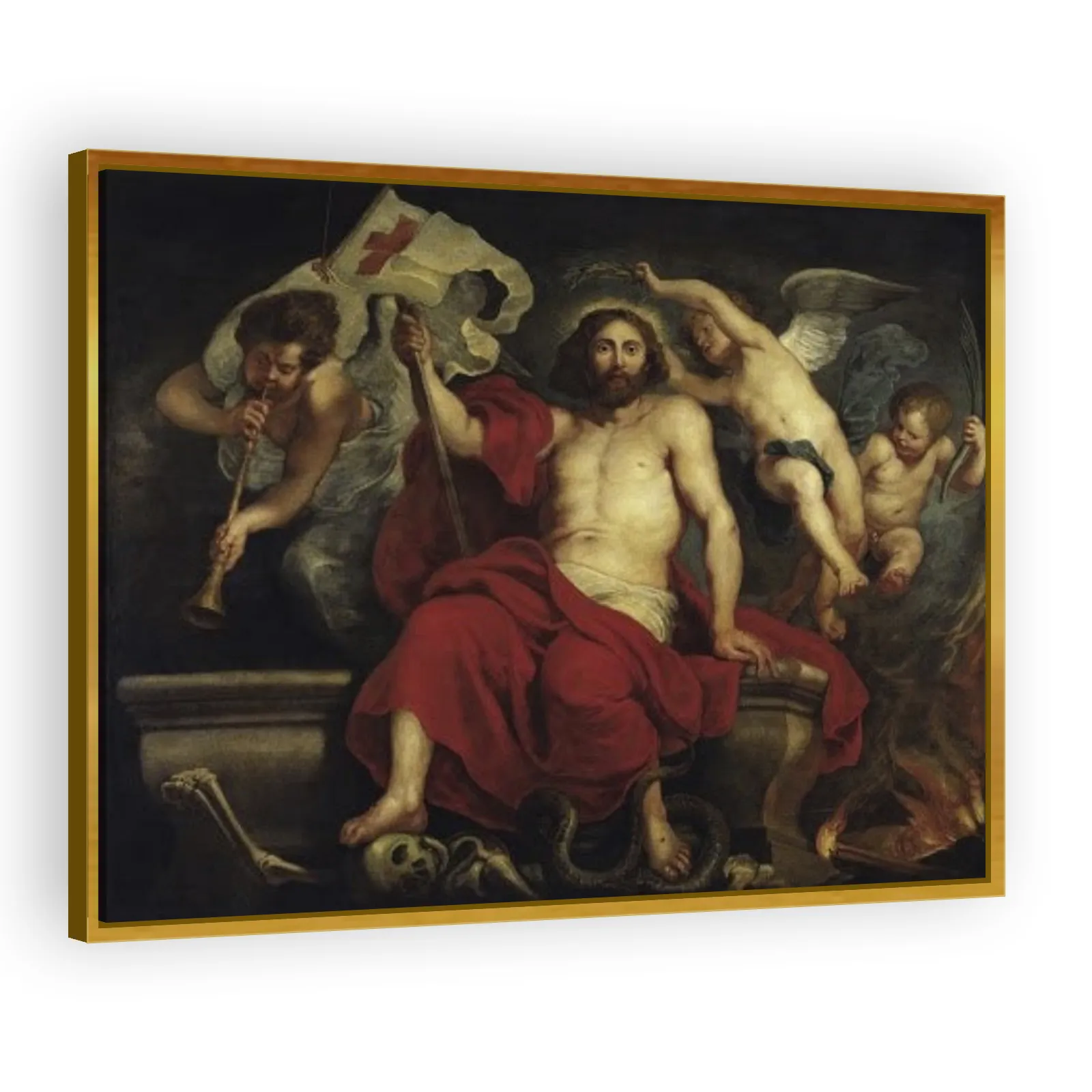 Christ Triumphant over Sin and Death by Peter Paul Rubens - view 3 thumbnail