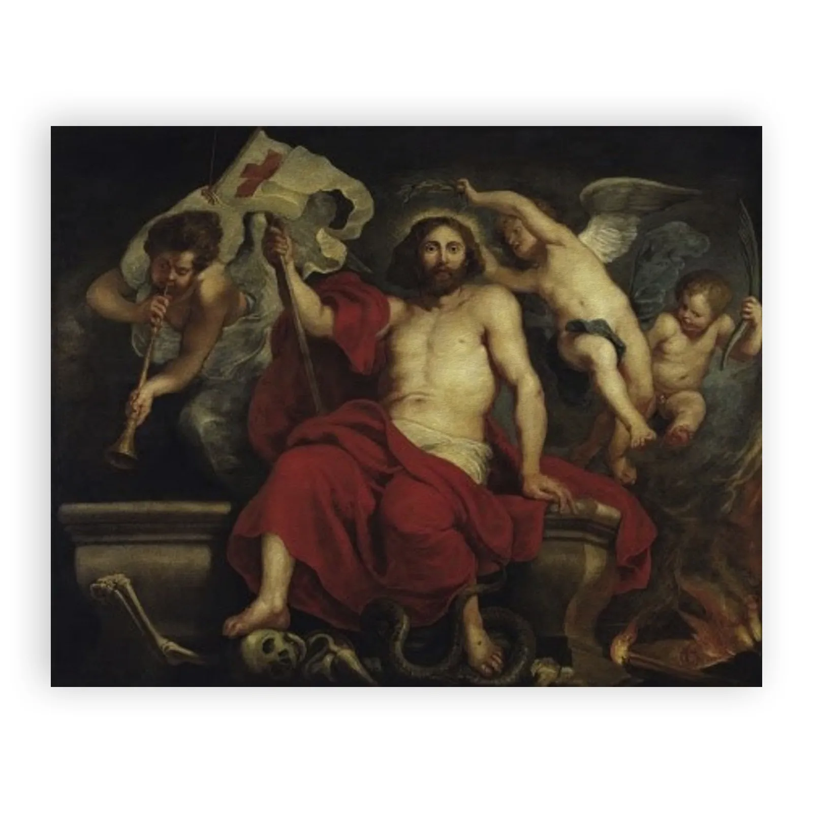 Christ Triumphant over Sin and Death by Peter Paul Rubens - view 6 thumbnail