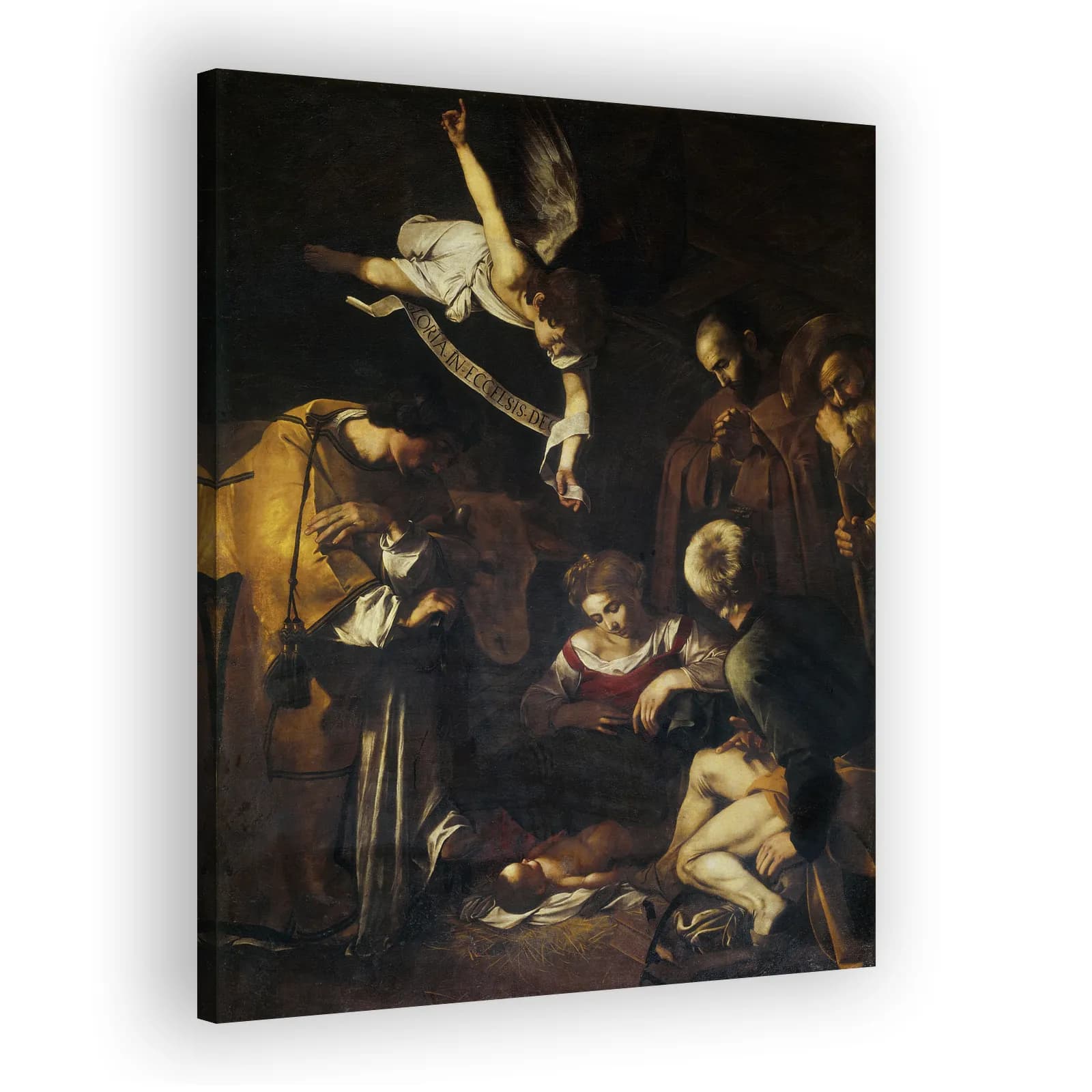 Nativity with Saint Francis and Saint Lawrence by Caravaggio - view 2 thumbnail