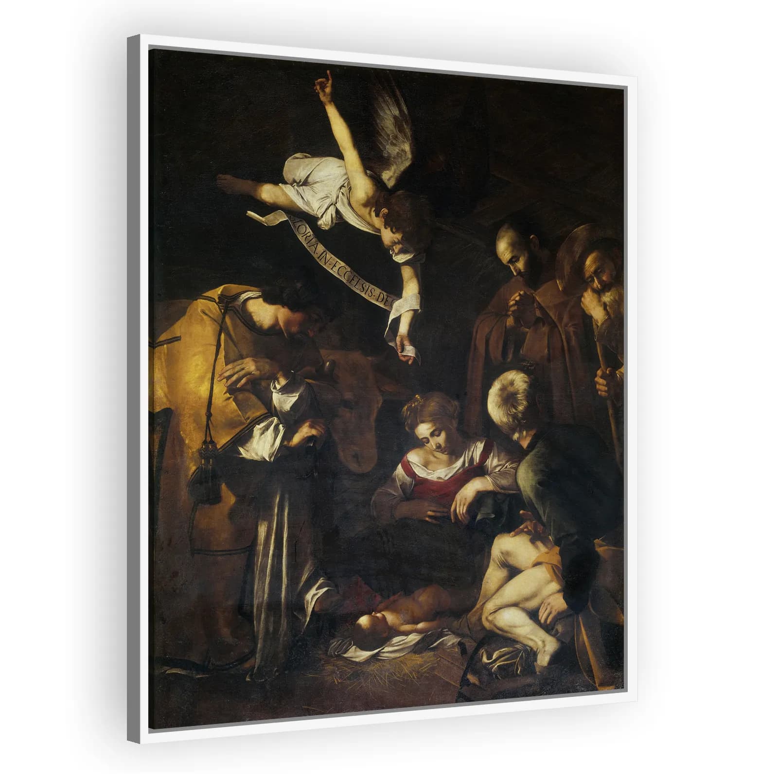 Nativity with Saint Francis and Saint Lawrence by Caravaggio - view 5 thumbnail