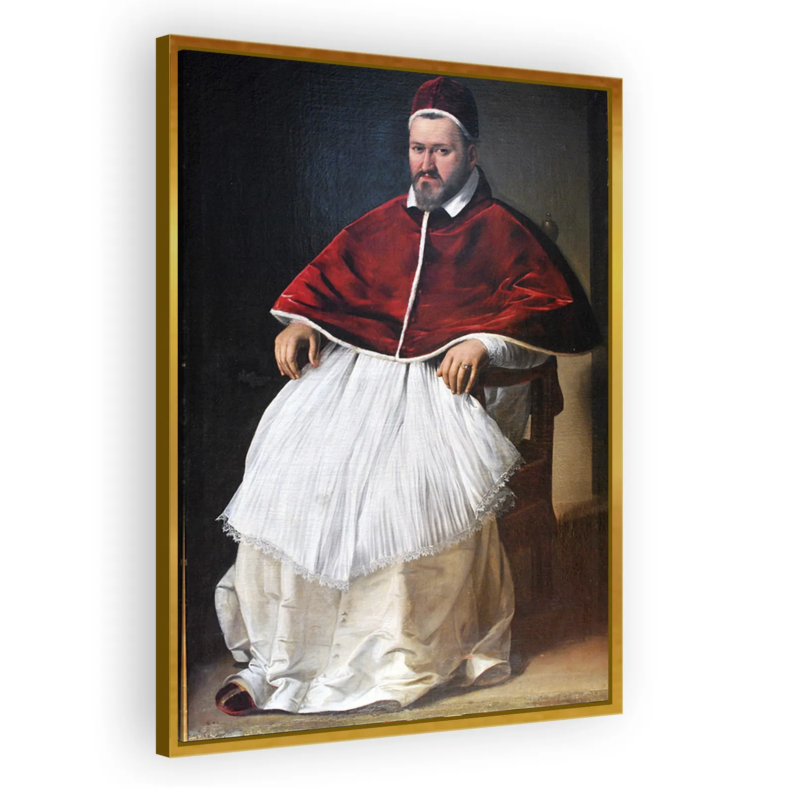 Portrait of Pope Paul V by Caravaggio - view 3 thumbnail