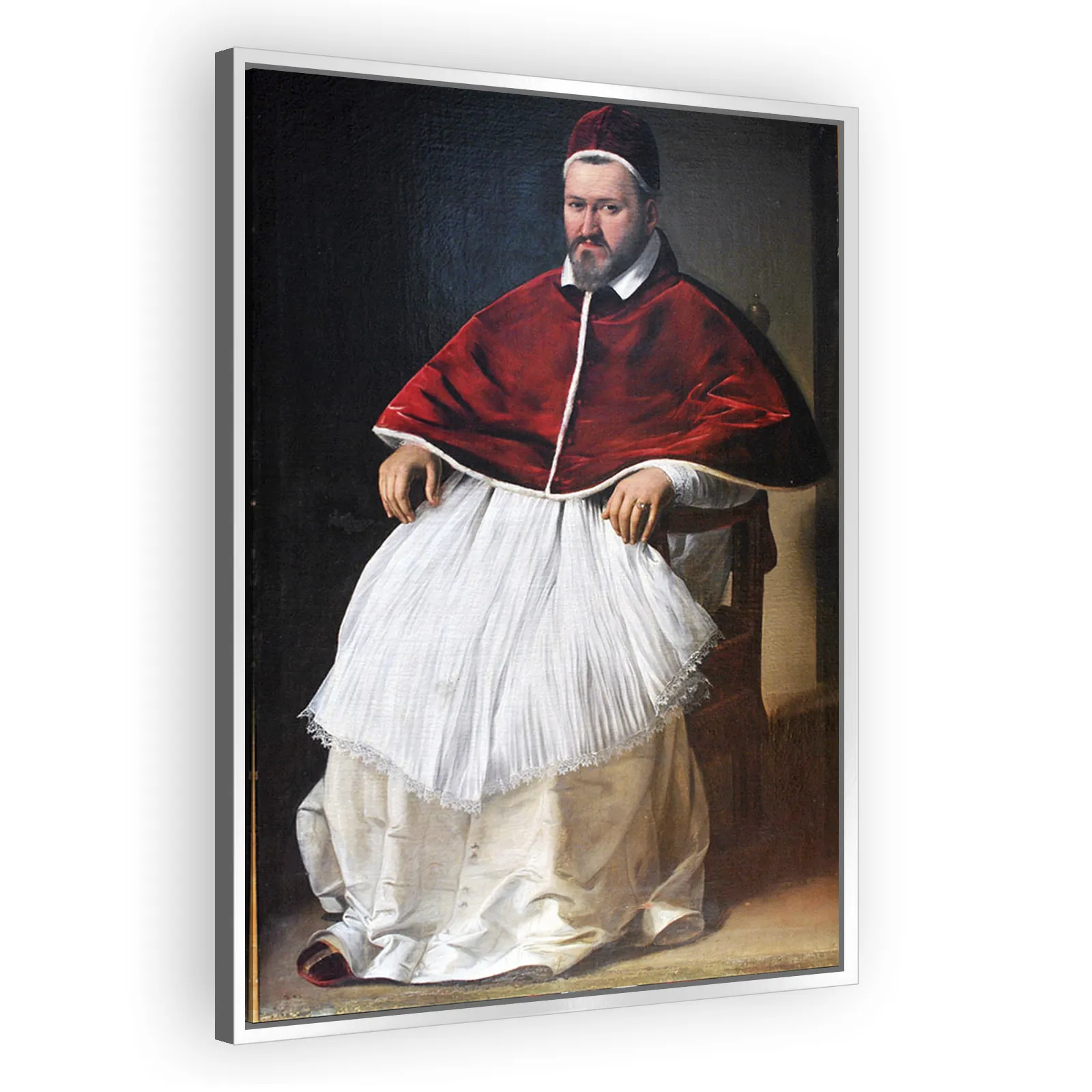 Portrait of Pope Paul V by Caravaggio - view 4 thumbnail
