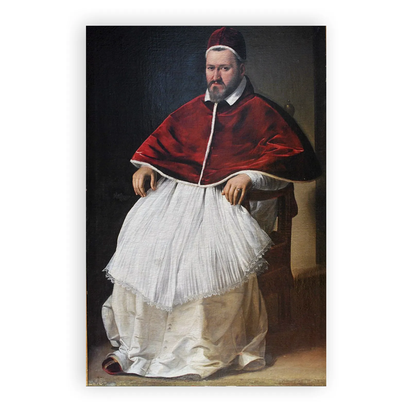 Portrait of Pope Paul V by Caravaggio - view 6 thumbnail