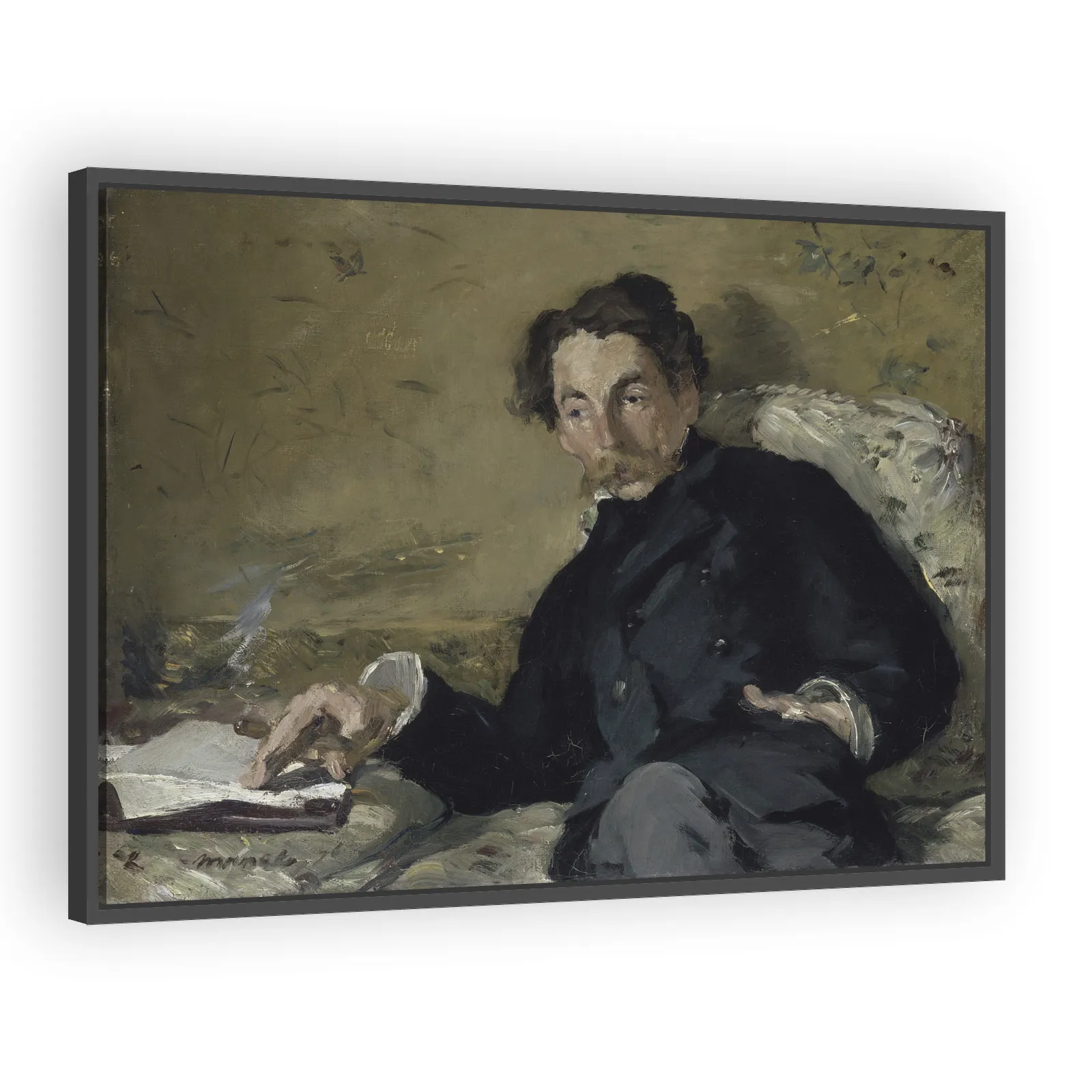 Portrait of Stéphane Mallarmé by Edouard Manet