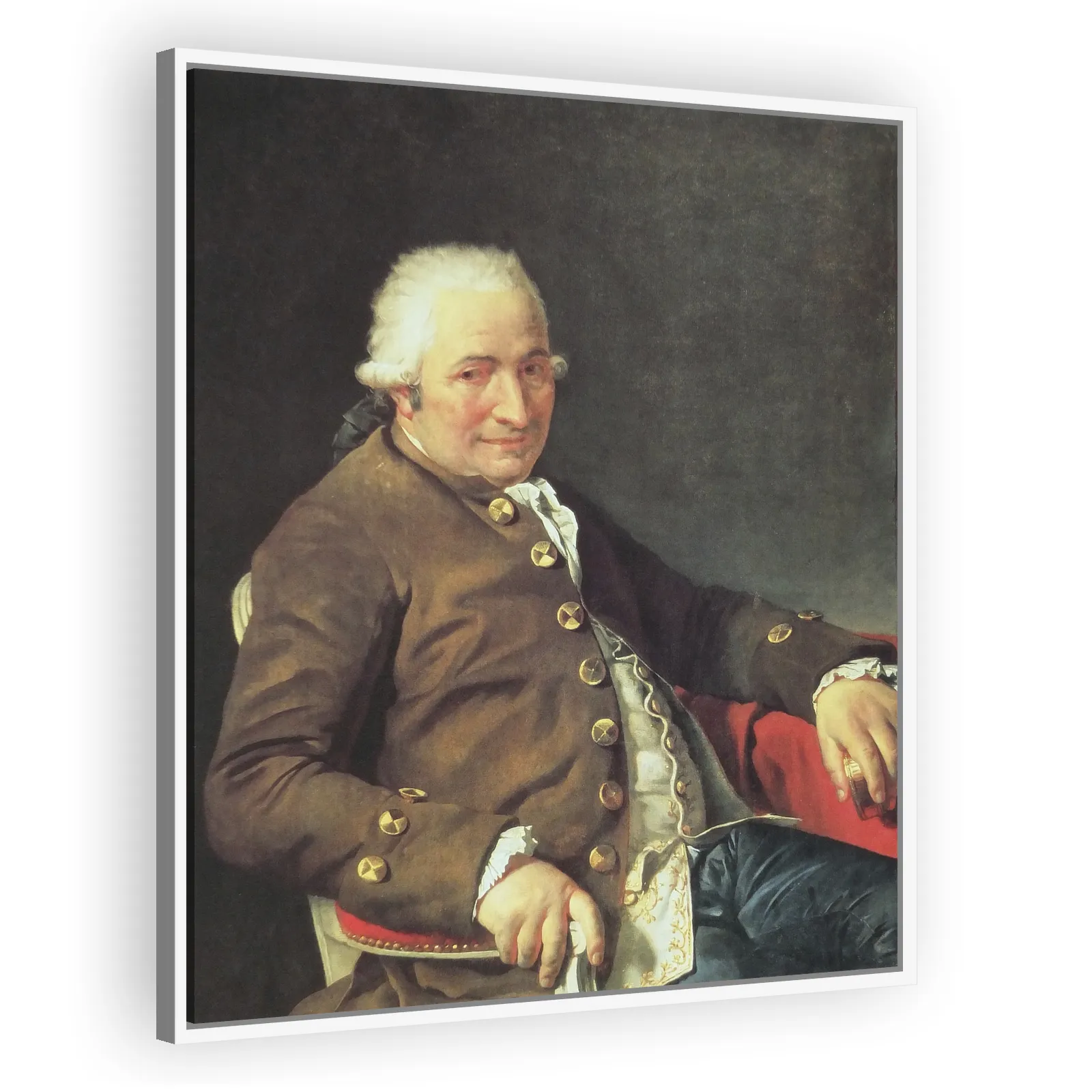 Portrait of Charles-Pierre Pécoul by Jacques Louis David - view 5 thumbnail