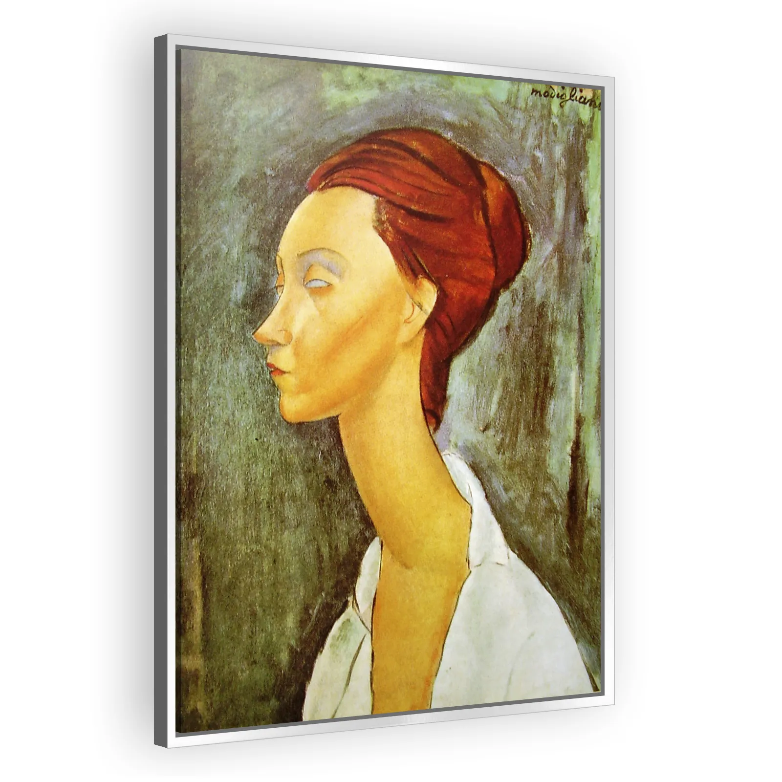 Portrait of Lunia Czechowska (1919) by Amedeo Modigliani - view 4 thumbnail