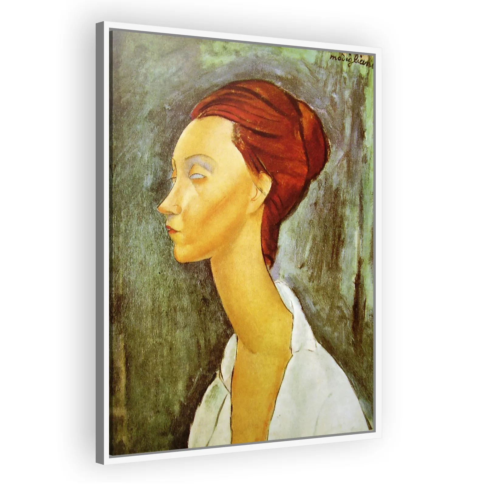 Portrait of Lunia Czechowska (1919) by Amedeo Modigliani - view 5 thumbnail