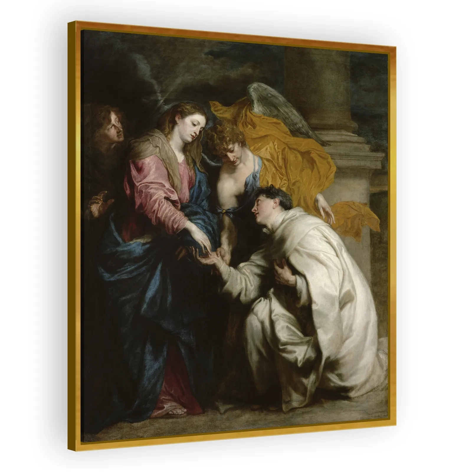 The Vision of the Blessed Hermann Joseph by Anthony Van Dyck - view 3 thumbnail