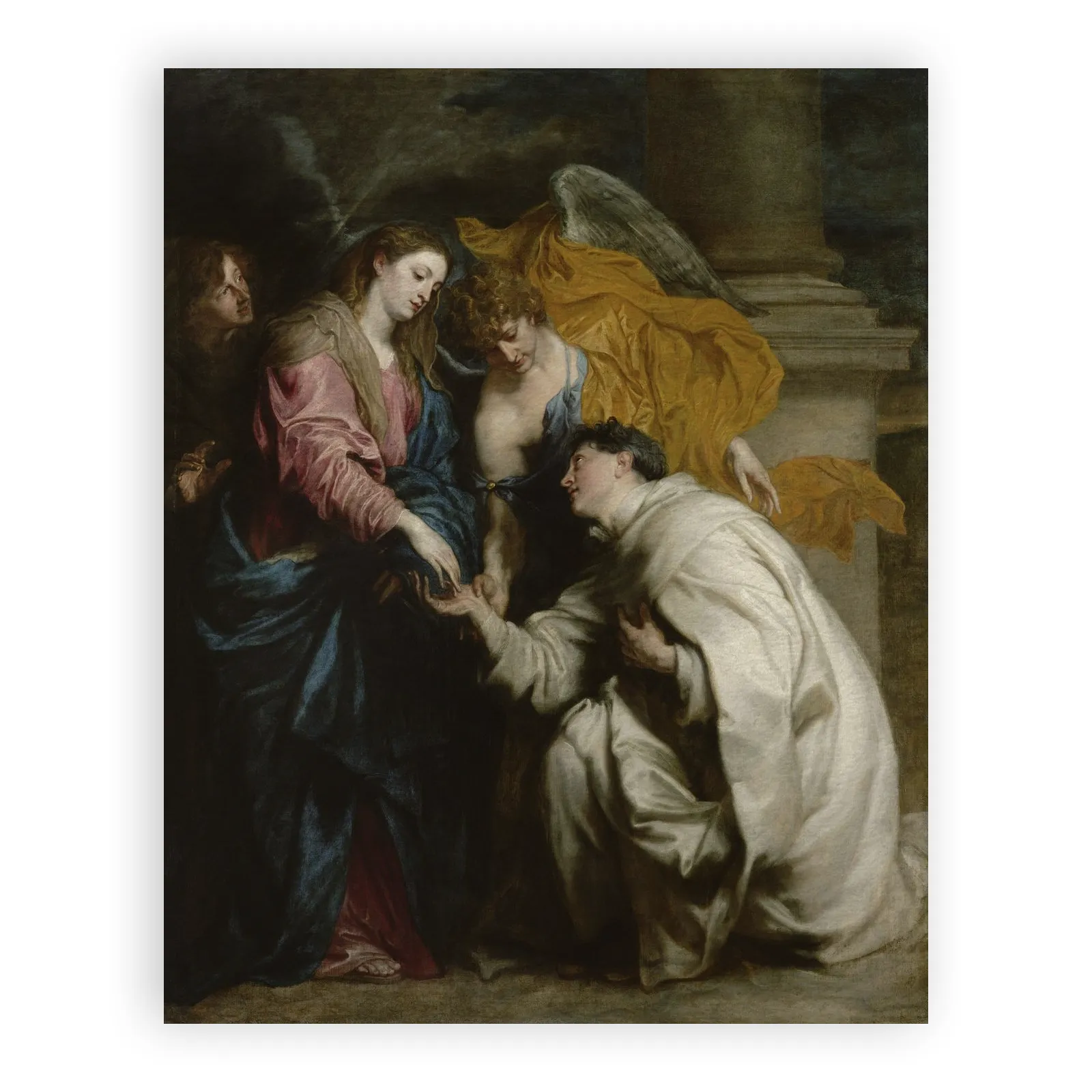 The Vision of the Blessed Hermann Joseph by Anthony Van Dyck - view 6 thumbnail