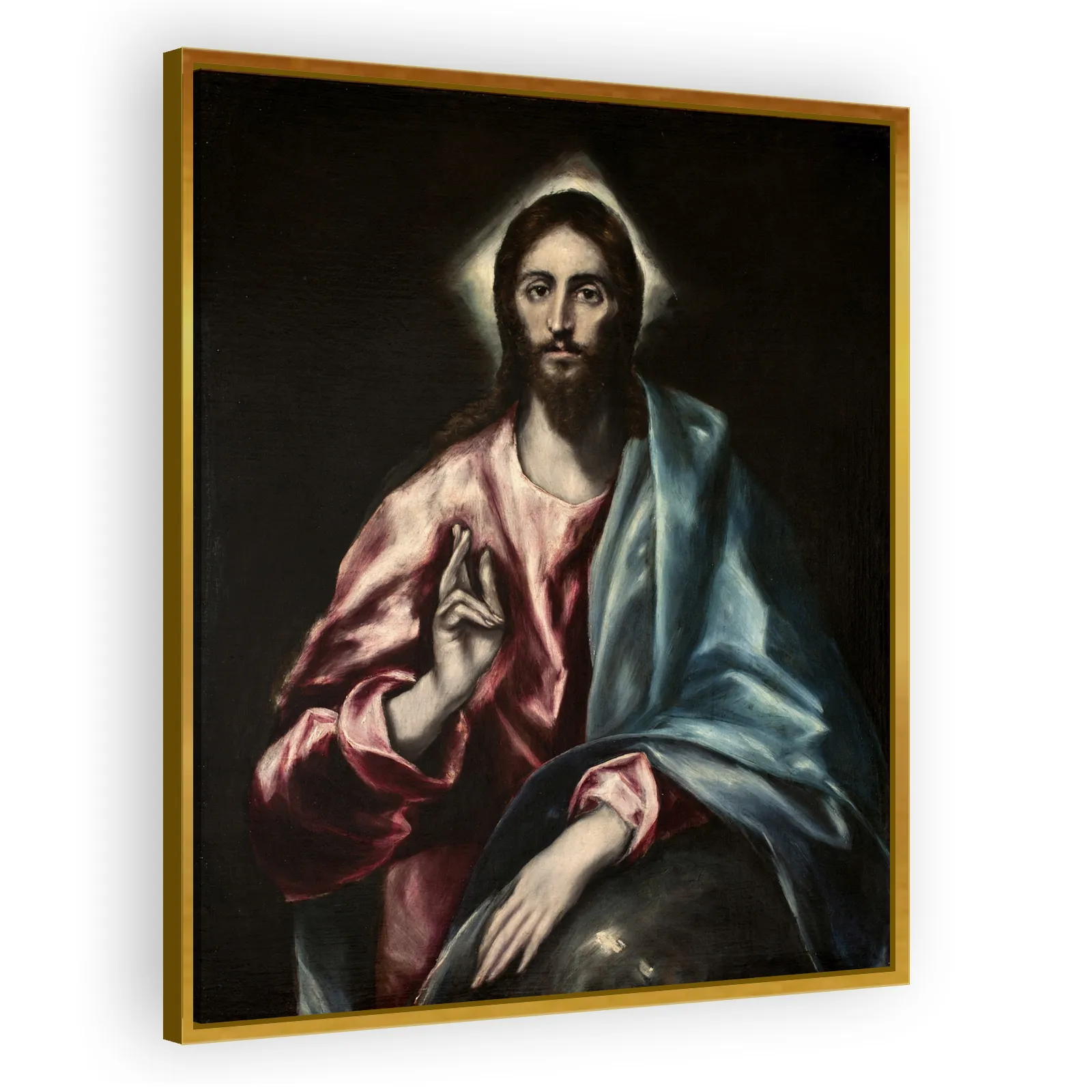 Christ as Savior by El Greco - view 3 thumbnail