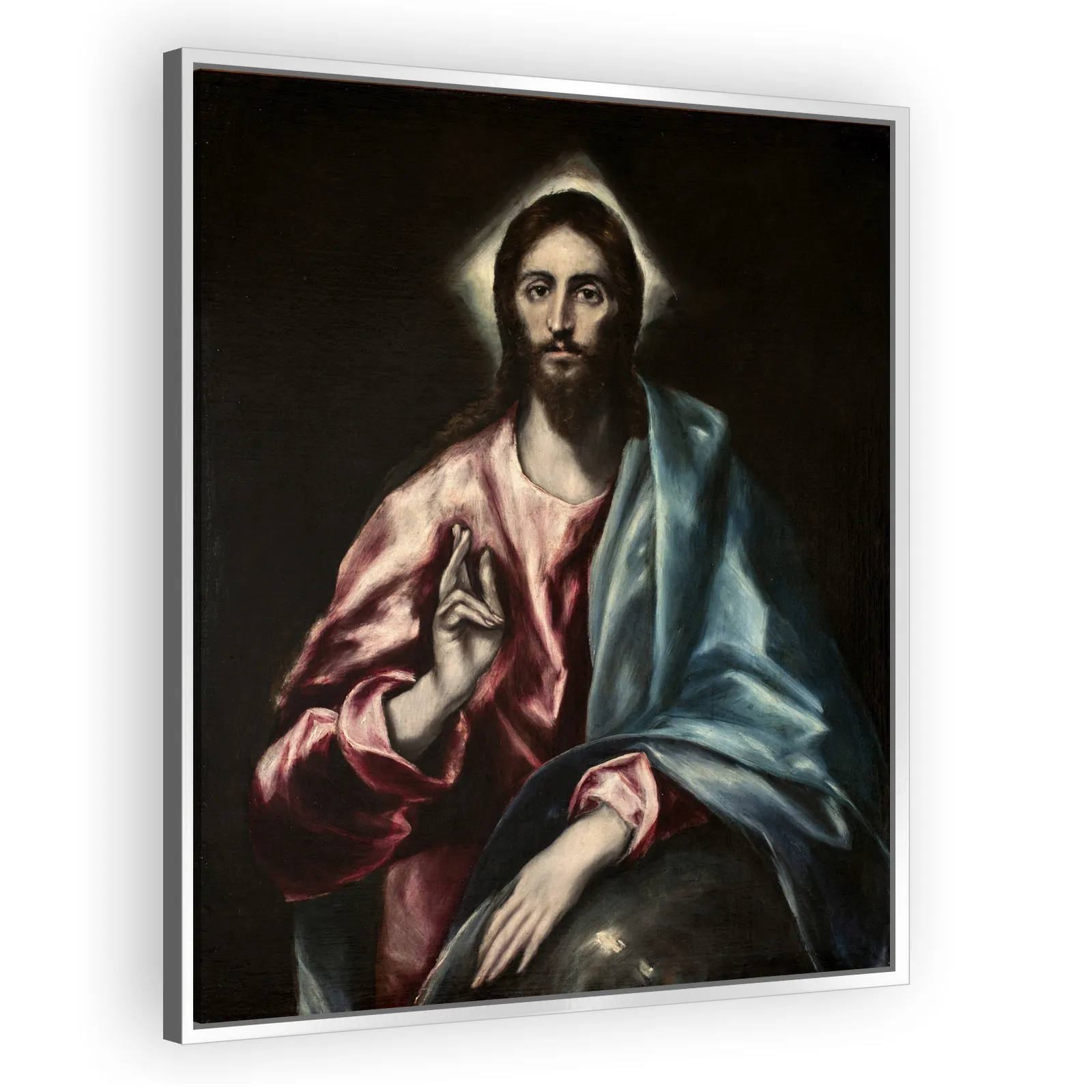 Christ as Savior by El Greco - view 4 thumbnail